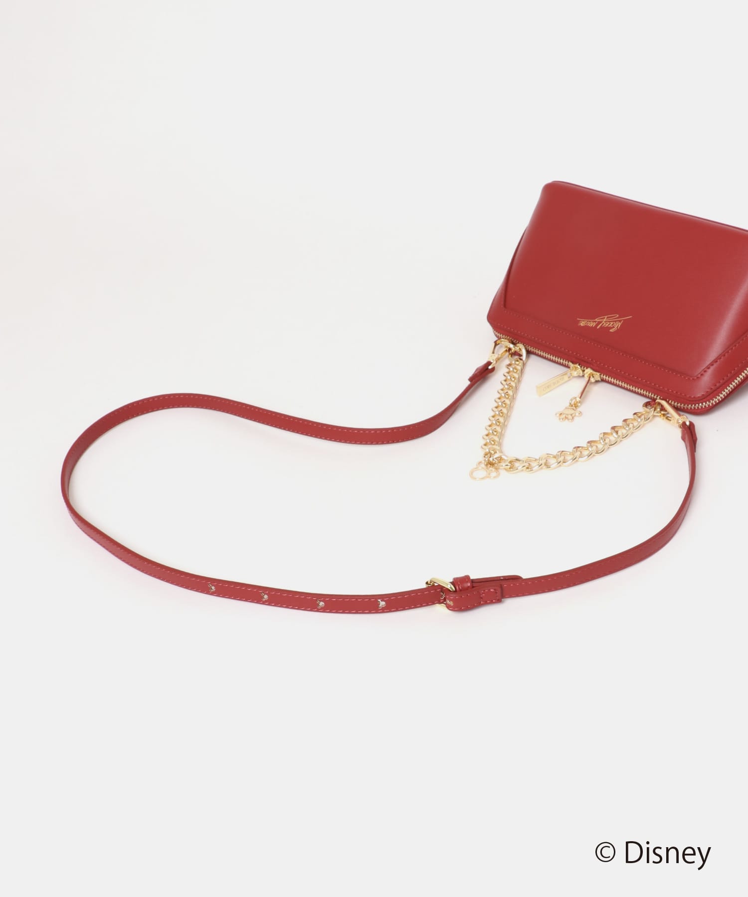 ディズニーコレクションお財布ショルダー RED one