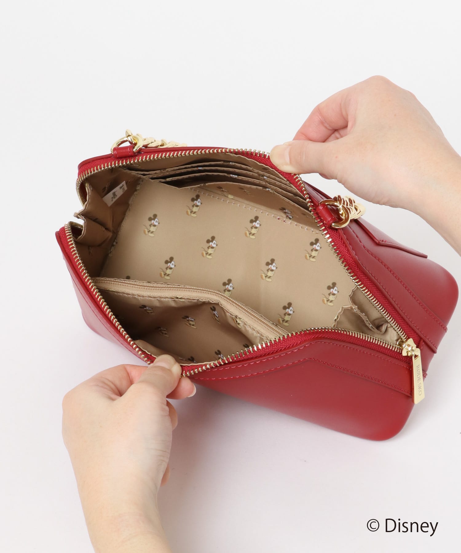 ディズニーコレクションお財布ショルダー RED one