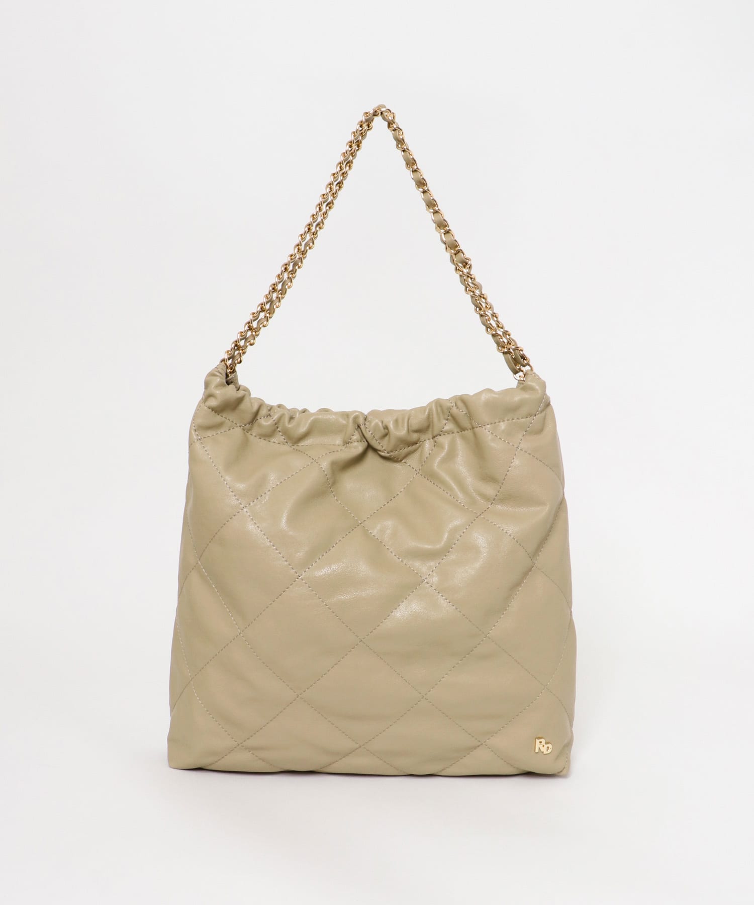 キルトチェーンバッグ BEIGE one