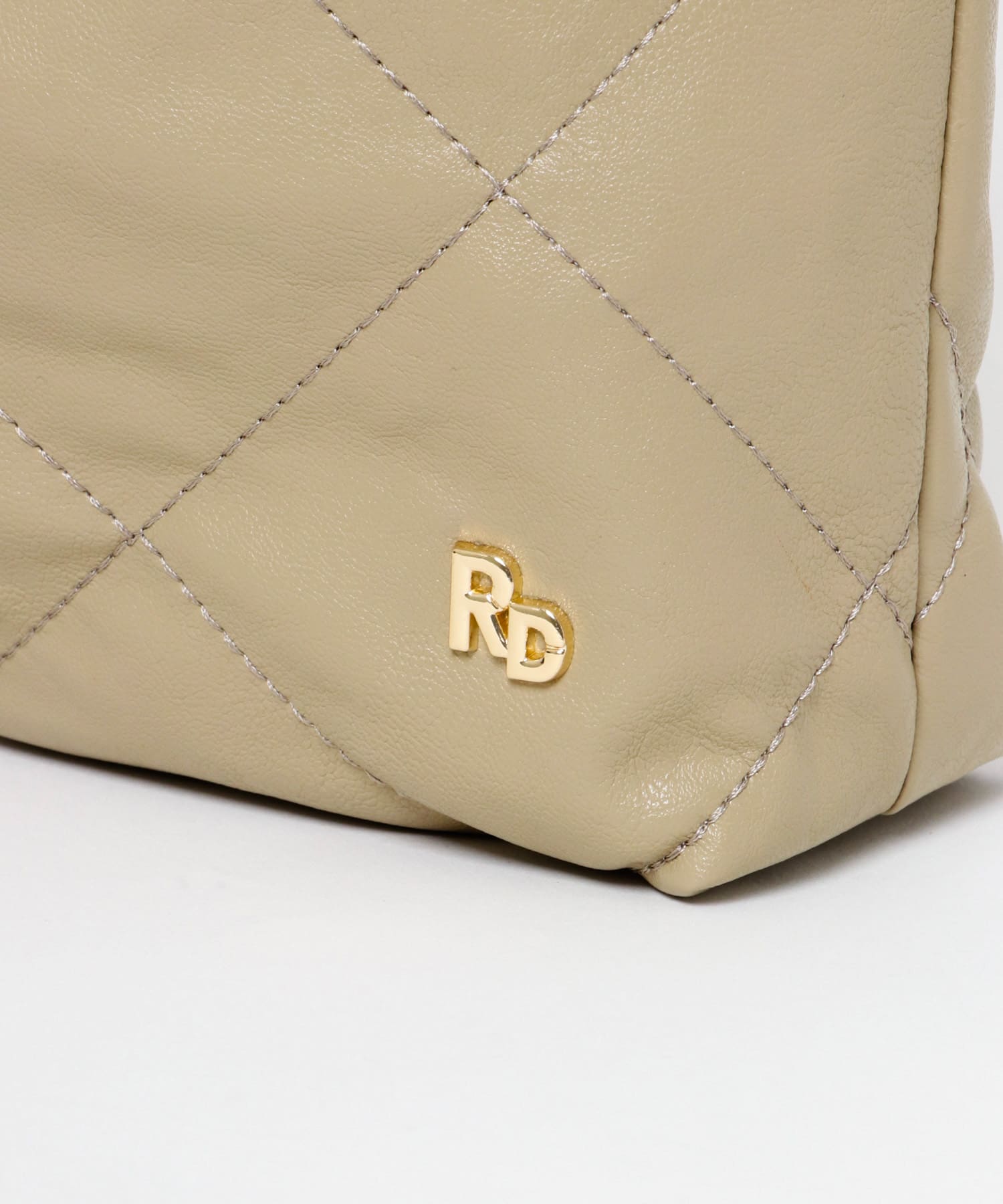 キルトチェーンバッグ BEIGE one