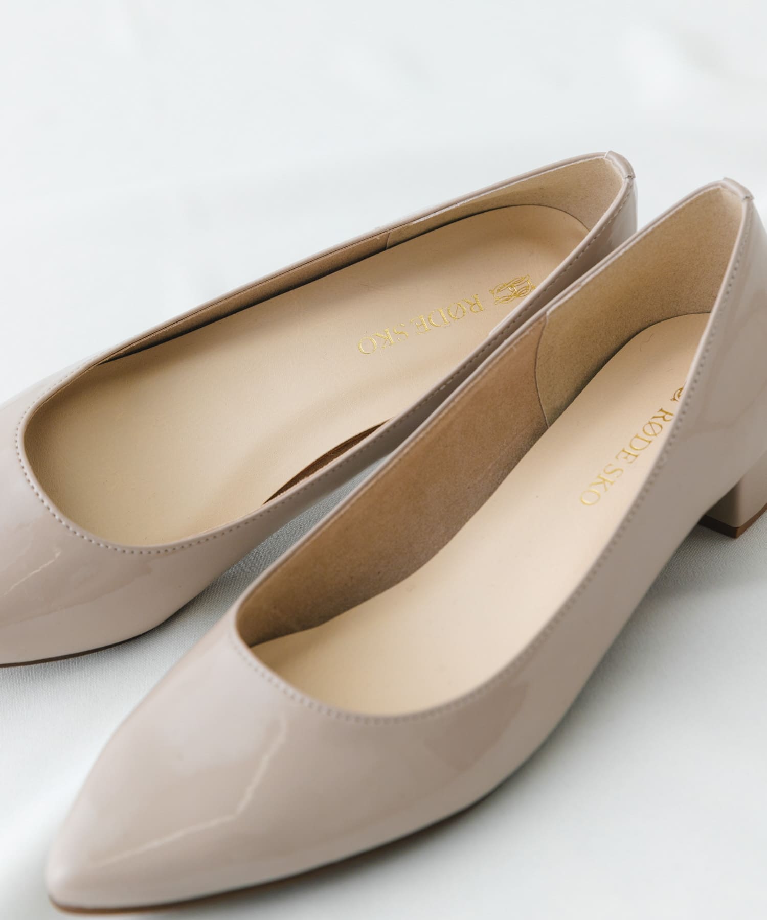 『MADE IN JAPAN』3.5cmポインテッドパンプス BEIGE 36
