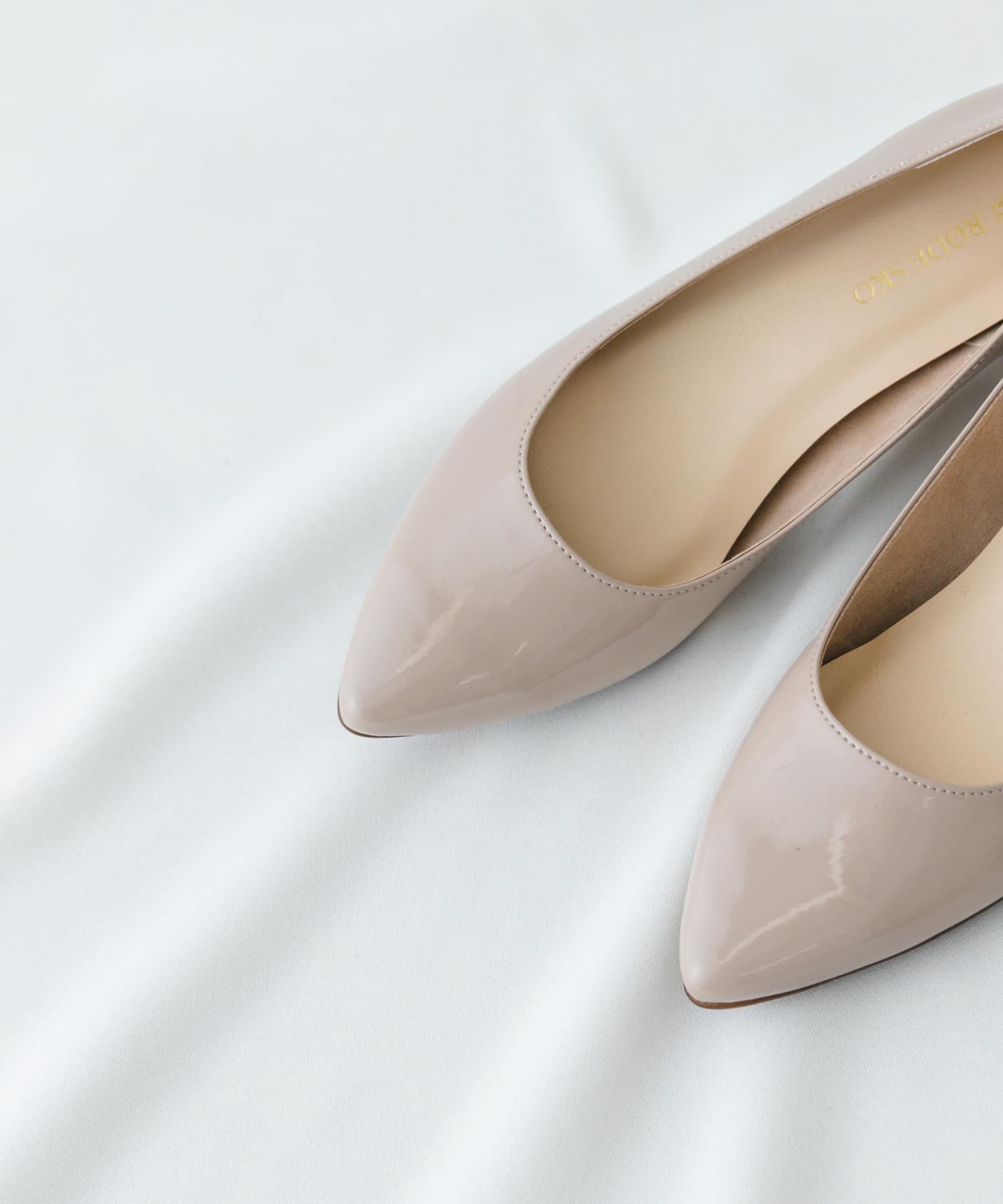 『MADE IN JAPAN』3.5cmポインテッドパンプス BEIGE 36