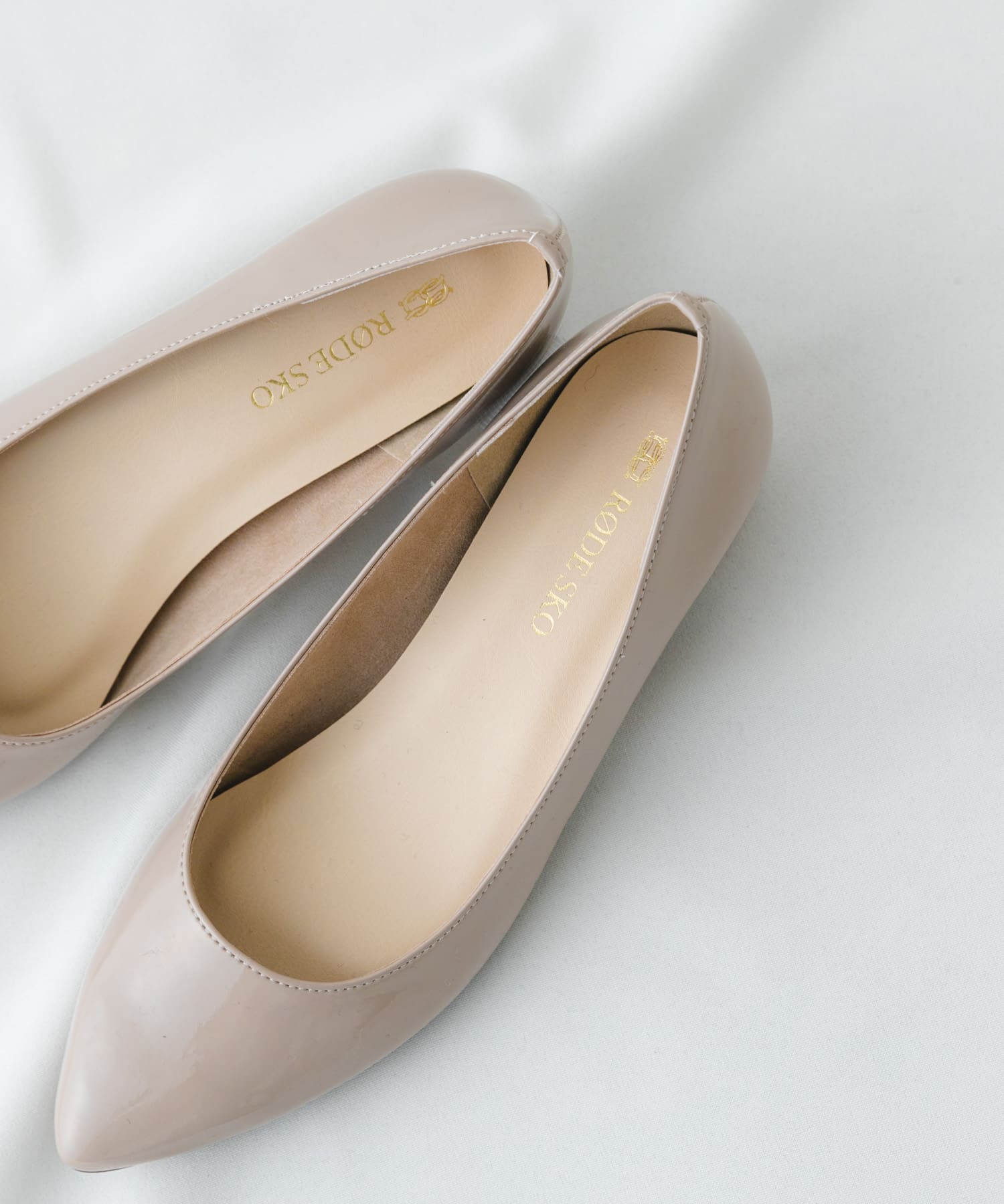 『MADE IN JAPAN』3.5cmポインテッドパンプス BEIGE 36