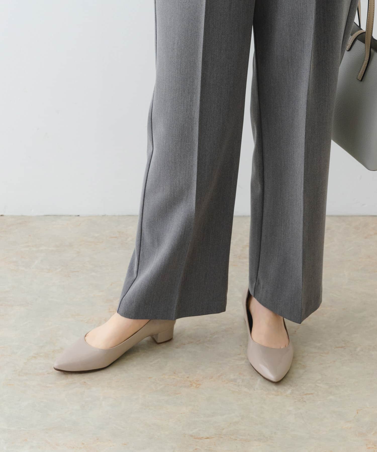 『MADE IN JAPAN』3.5cmポインテッドパンプス BEIGE 37