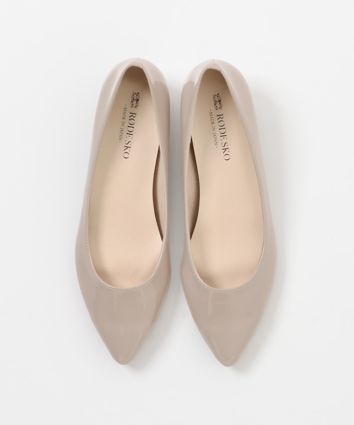 『MADE IN JAPAN』3.5cmポインテッドパンプス BEIGE 36