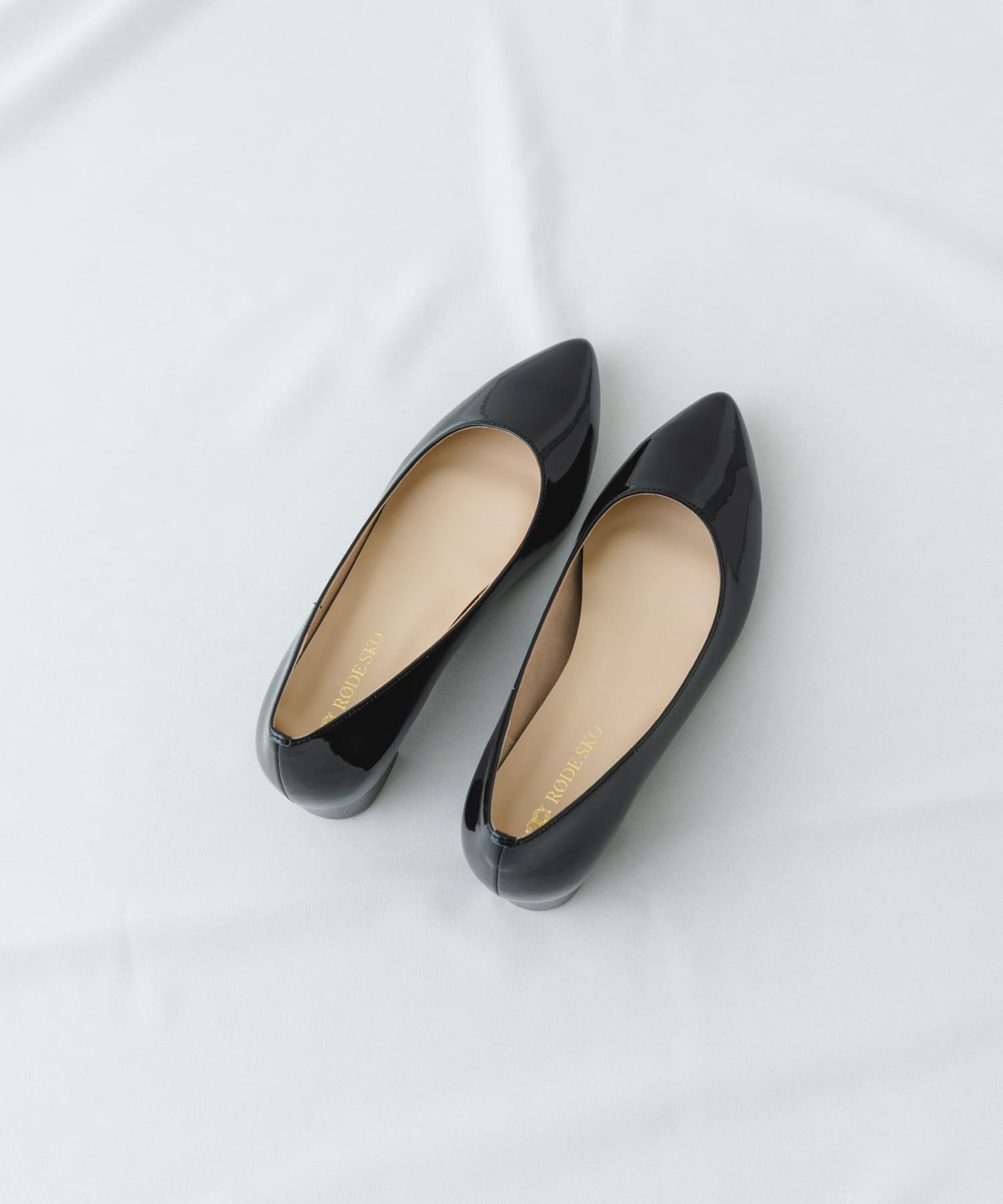 『MADE IN JAPAN』3.5cmポインテッドパンプス BLACK 36