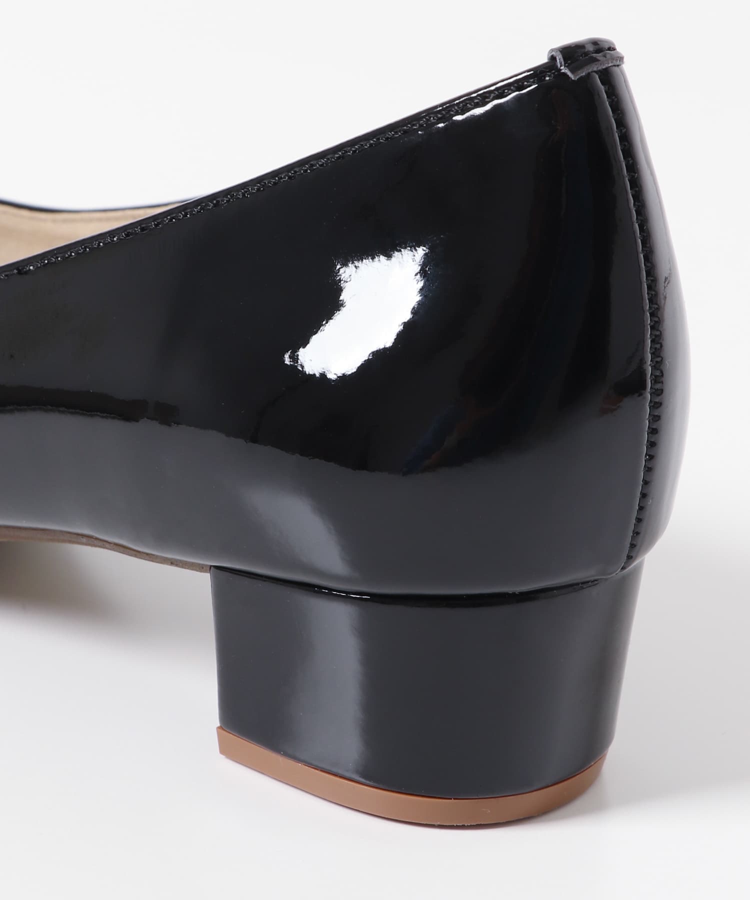『MADE IN JAPAN』3.5cmポインテッドパンプス BLACK 36