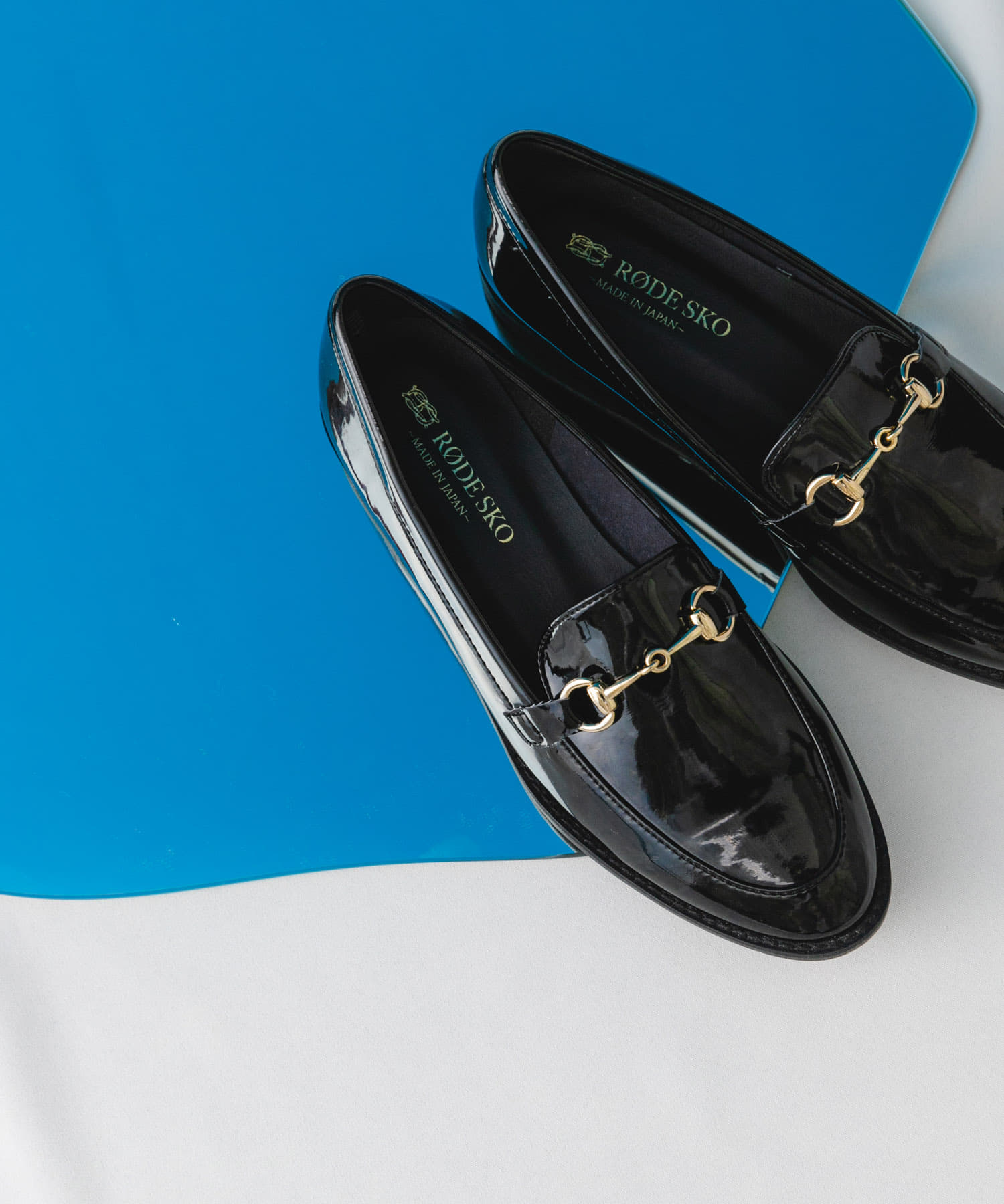 『MADE IN JAPAN』ウォータープルーフビットローファー BLACK 36