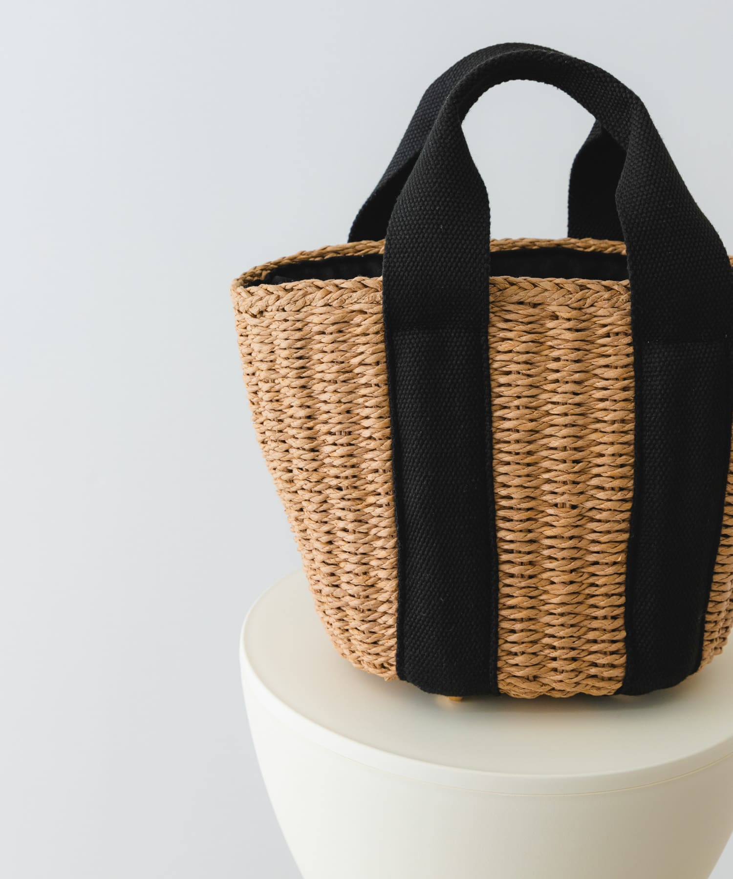 ナチュラルカゴバッグ BEIGE one