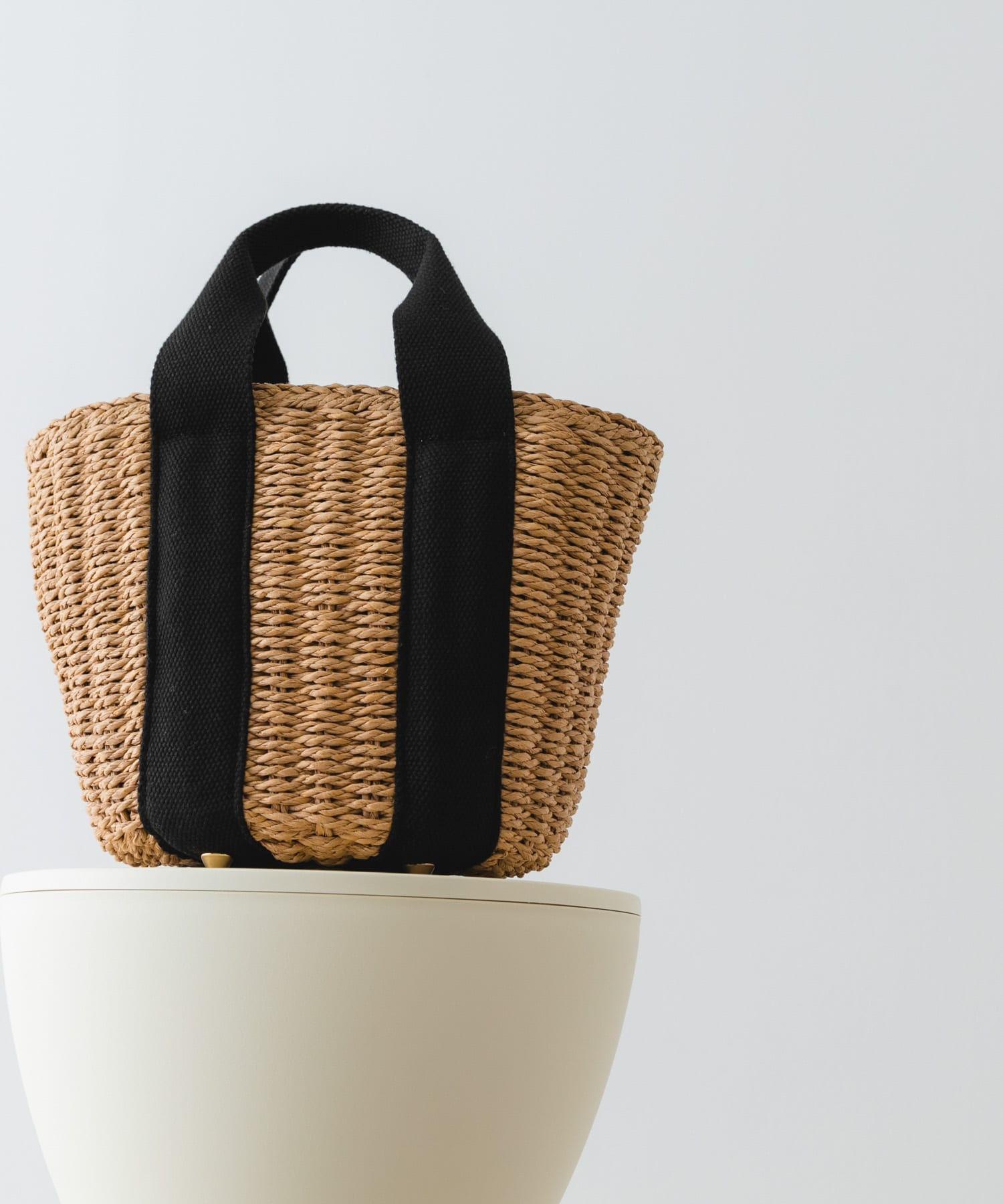 ナチュラルカゴバッグ BEIGE one