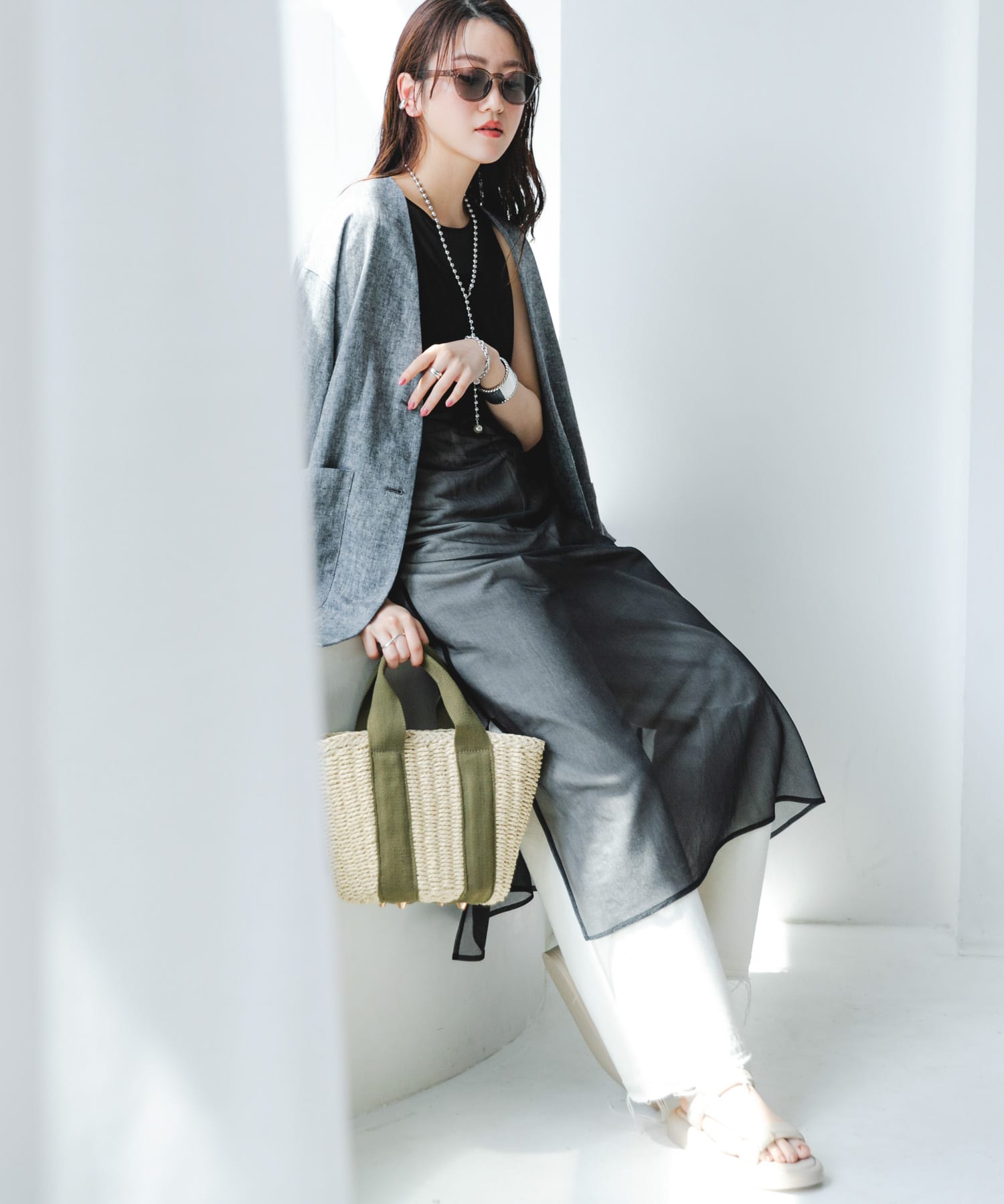 ナチュラルカゴバッグ NATURAL one