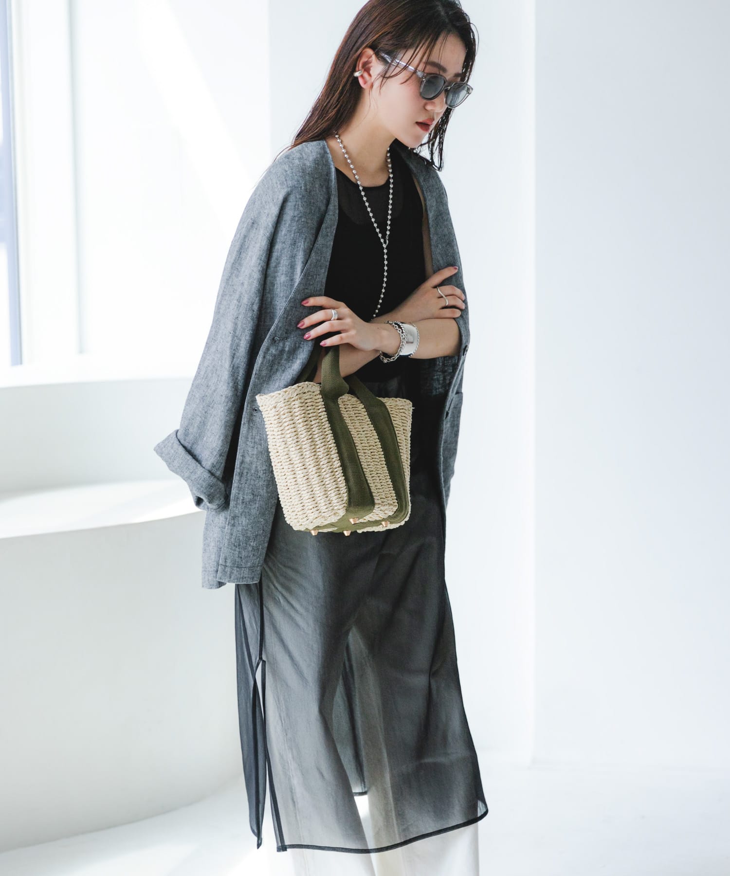 ナチュラルカゴバッグ NATURAL one