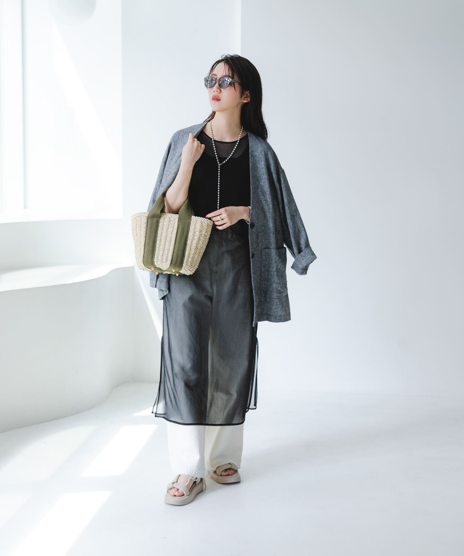 ナチュラルカゴバッグ NATURAL one