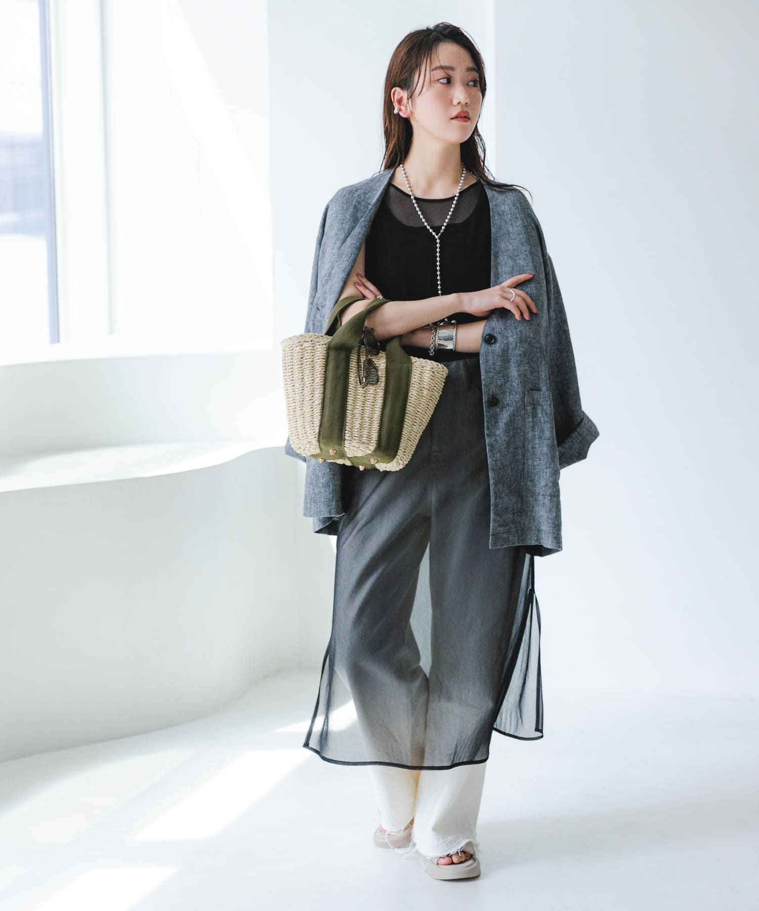 ナチュラルカゴバッグ NATURAL one