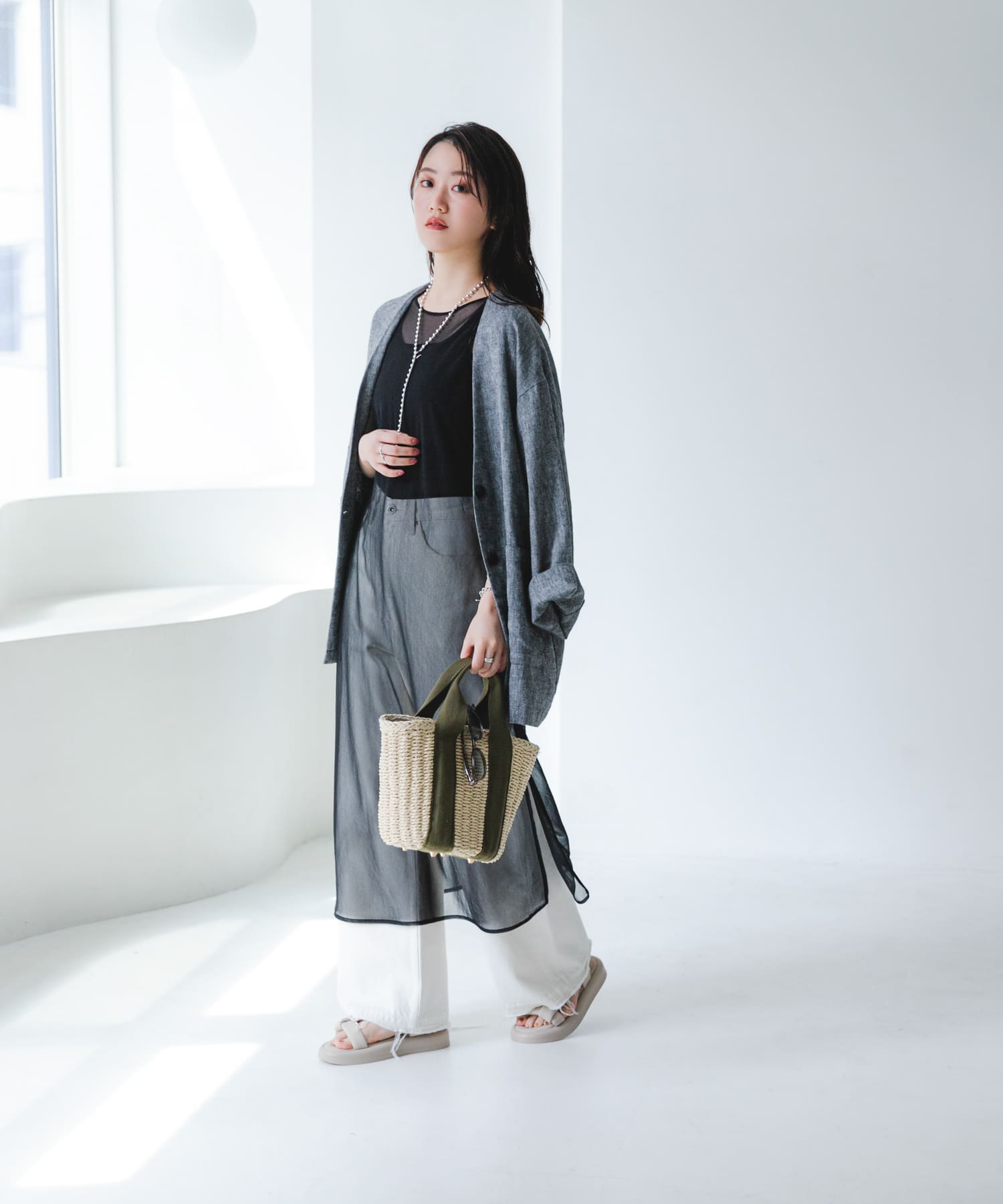 ナチュラルカゴバッグ NATURAL one