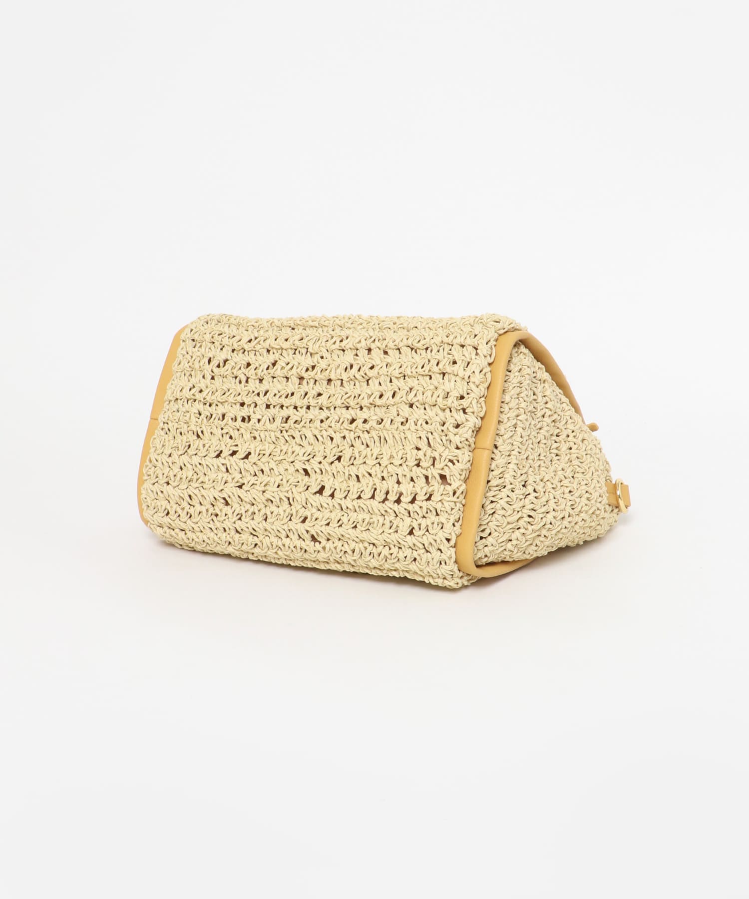 タッセル付ペーパーミニバッグ CAMEL one