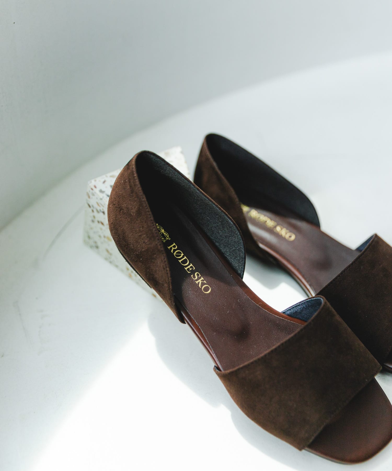 『MADE IN JAPAN』セパレートフラットサンダル BROWN 36
