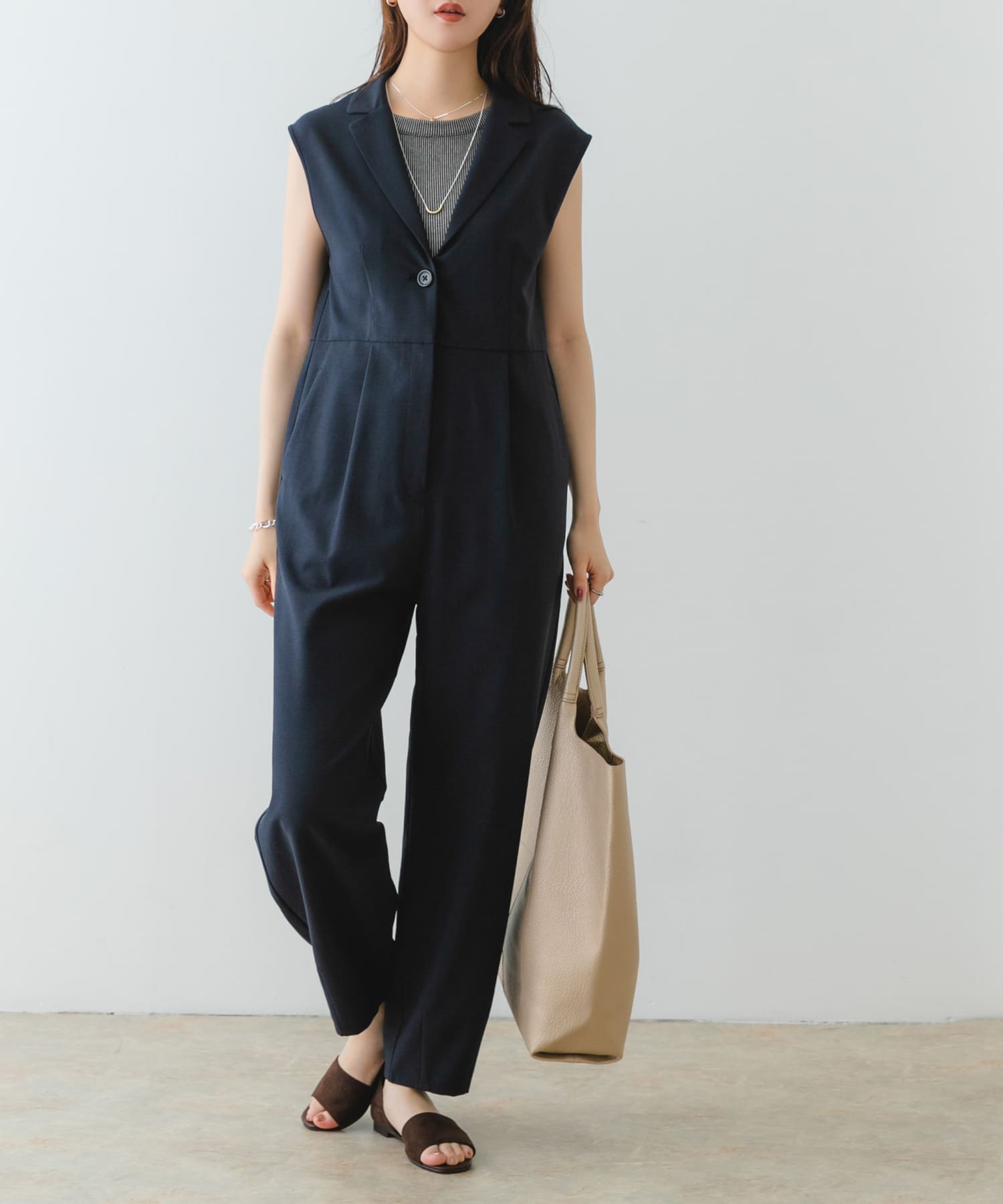 『MADE IN JAPAN』セパレートフラットサンダル BROWN 37