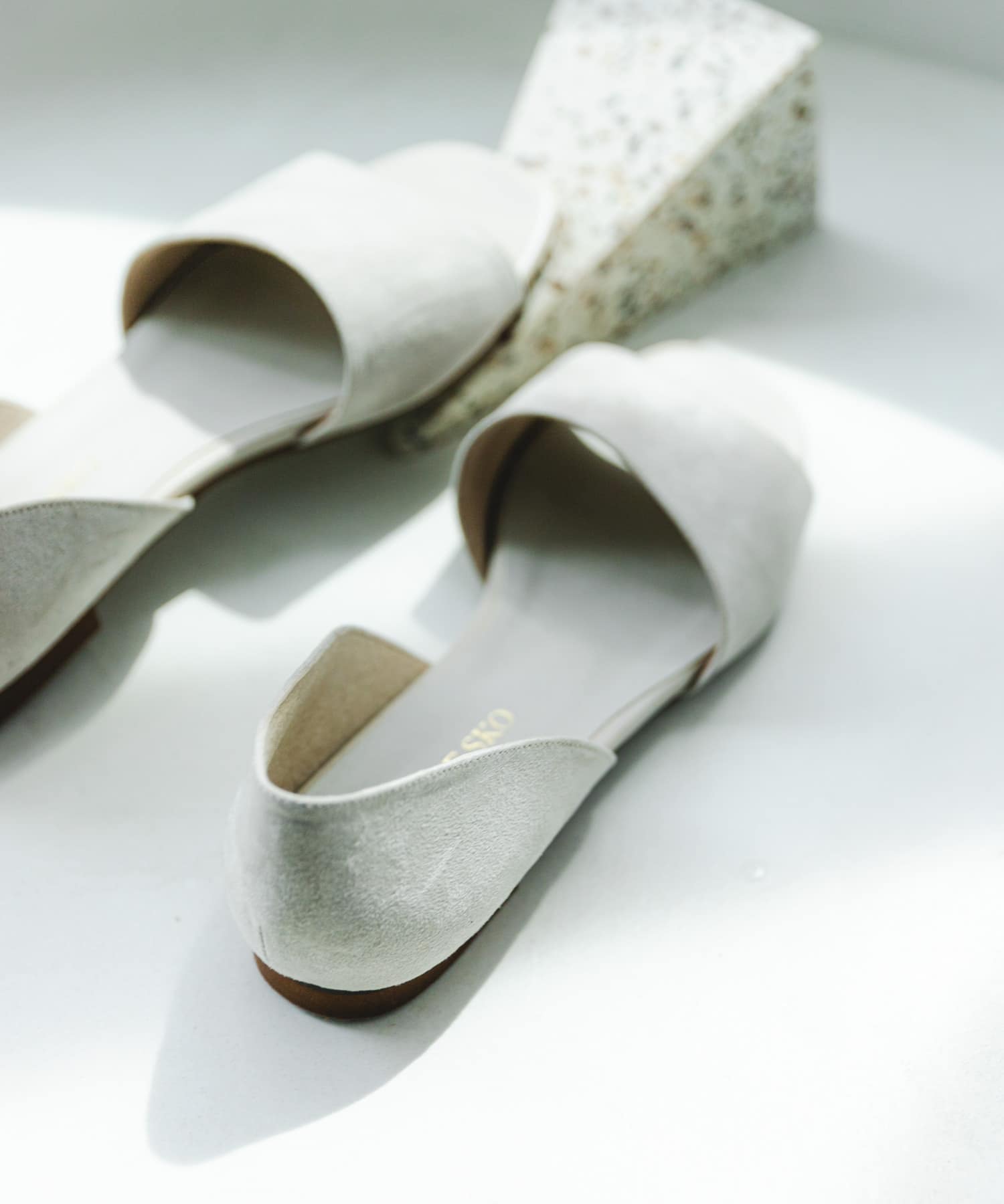 『MADE IN JAPAN』セパレートフラットサンダル BEIGE 37
