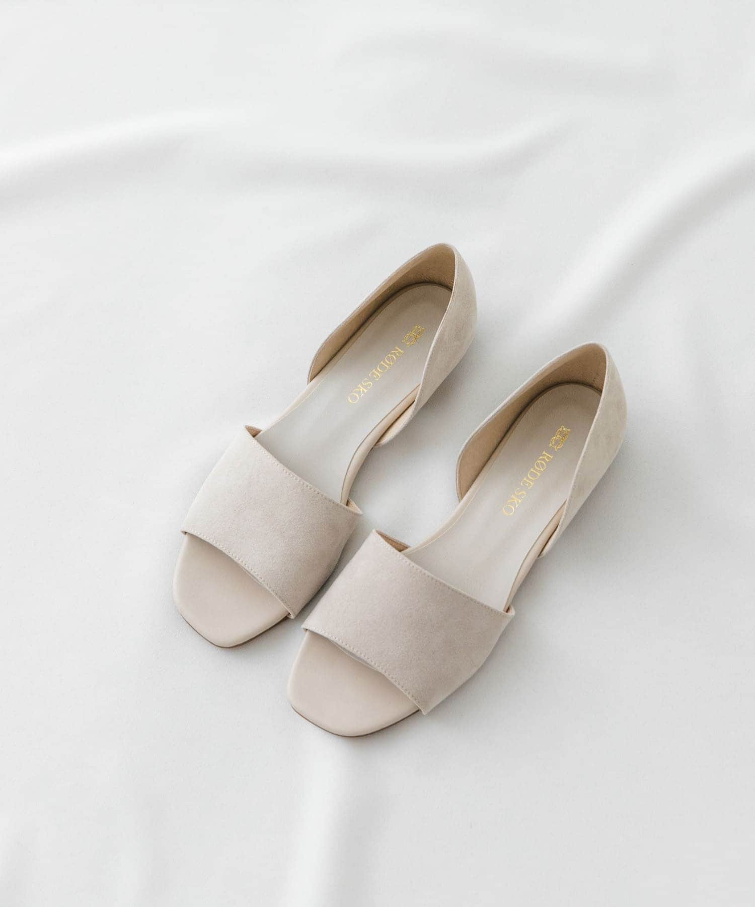 『MADE IN JAPAN』セパレートフラットサンダル BEIGE 37