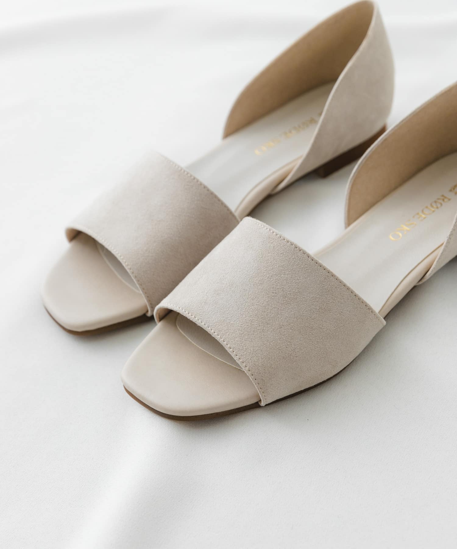 『MADE IN JAPAN』セパレートフラットサンダル BEIGE 37