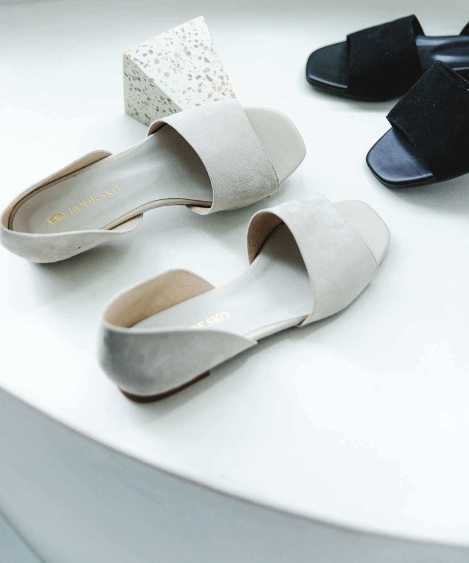 『MADE IN JAPAN』セパレートフラットサンダル BEIGE 38