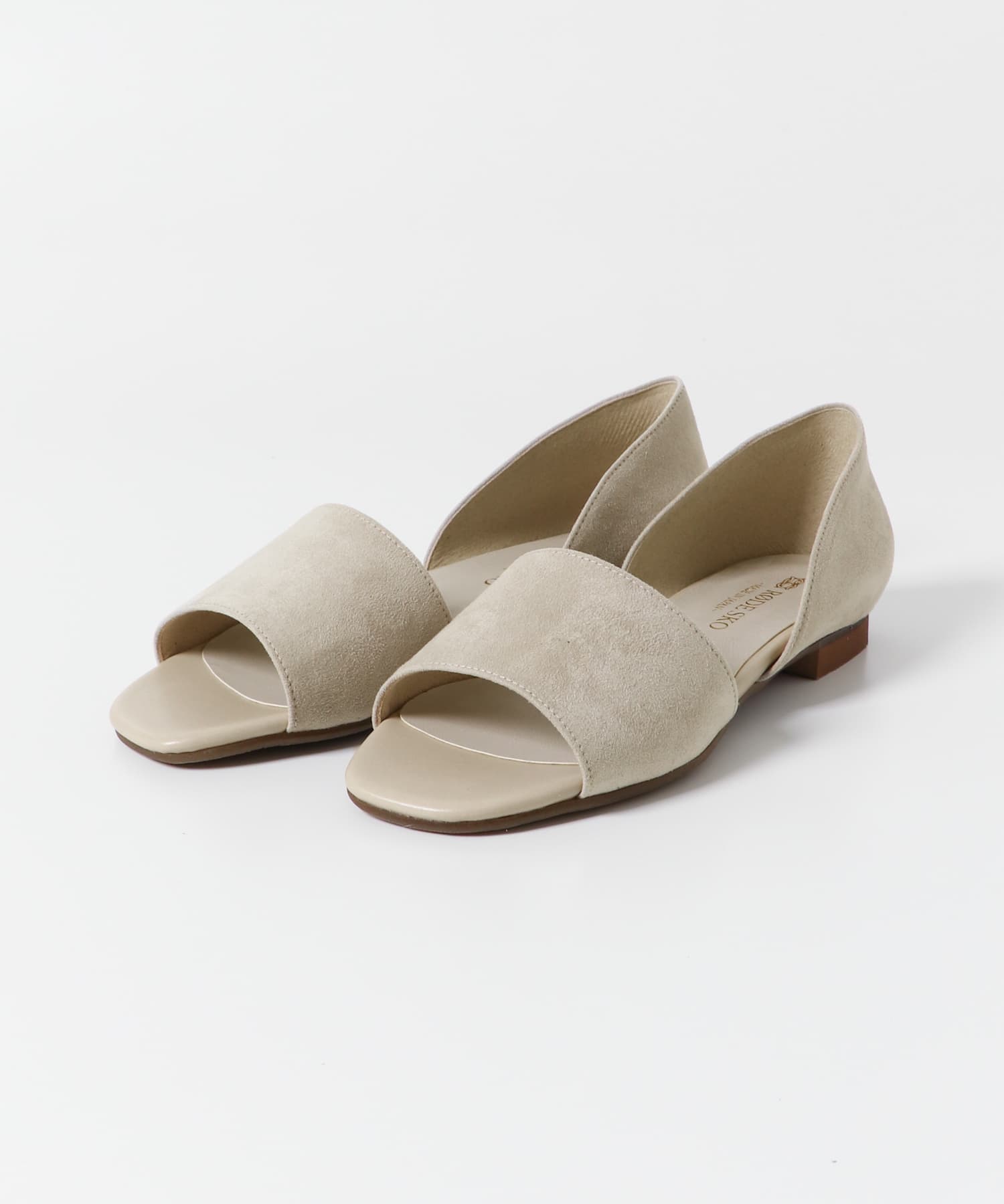 『MADE IN JAPAN』セパレートフラットサンダル BEIGE 36