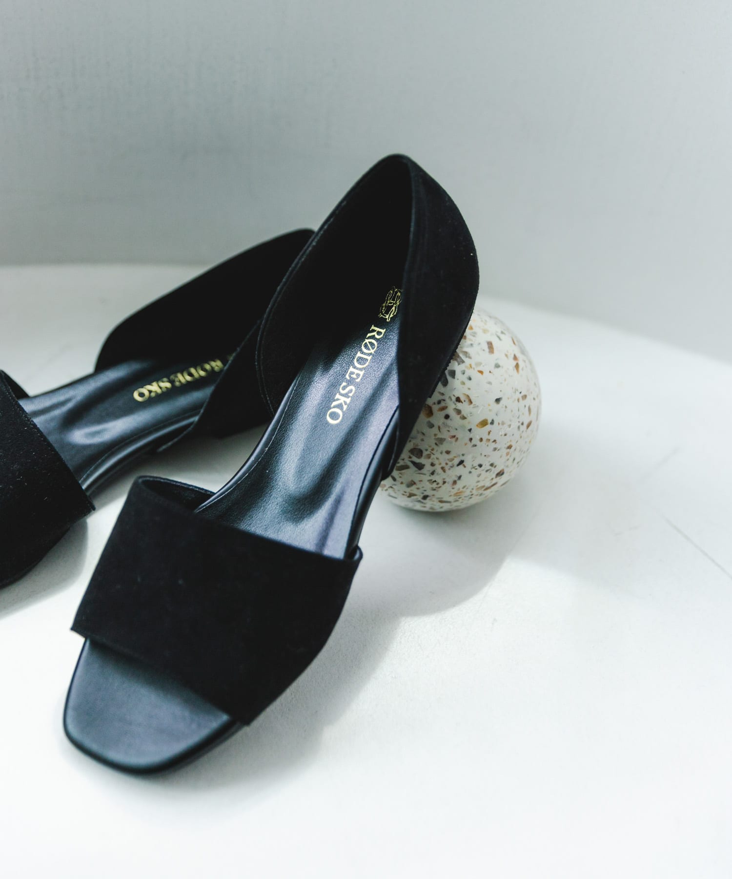 『MADE IN JAPAN』セパレートフラットサンダル BLACK 37