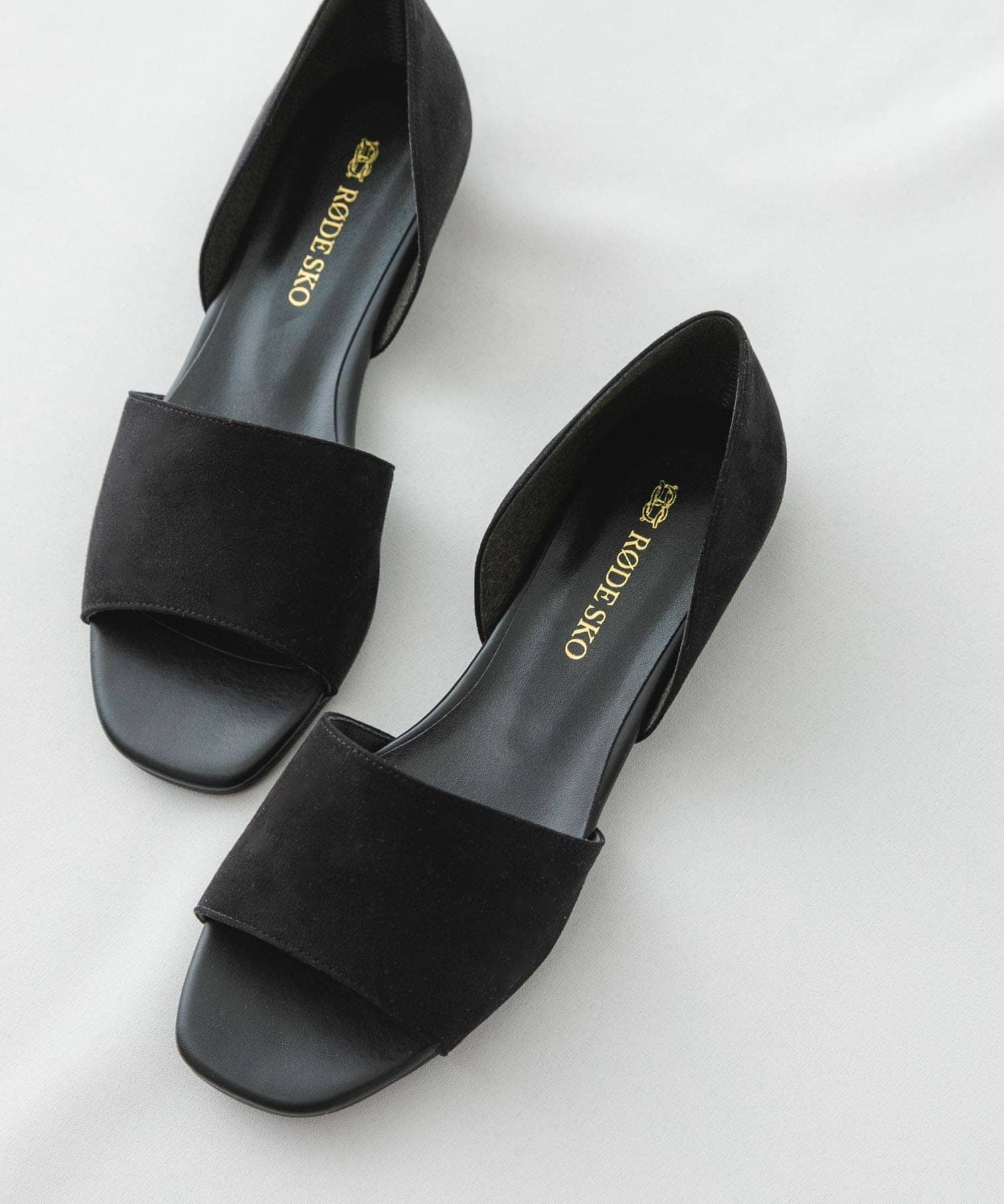 『MADE IN JAPAN』セパレートフラットサンダル BLACK 37