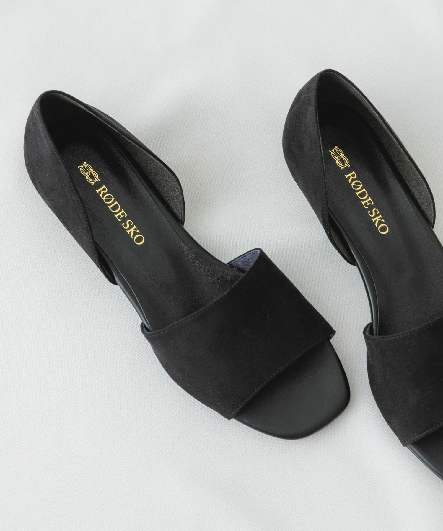 『MADE IN JAPAN』セパレートフラットサンダル BLACK 38