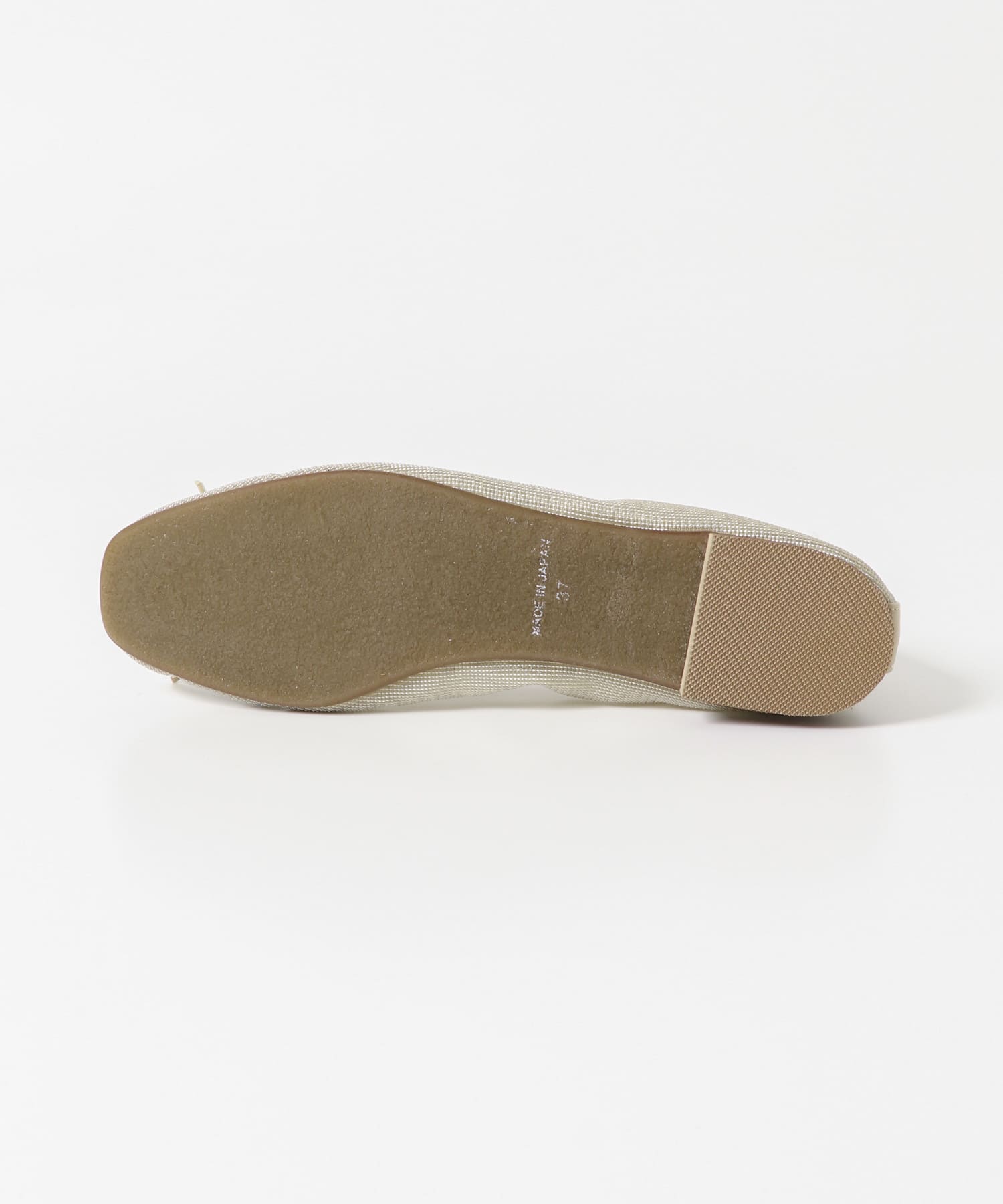『MADE IN JAPAN』シアーバレエシューズ BEIGE 36