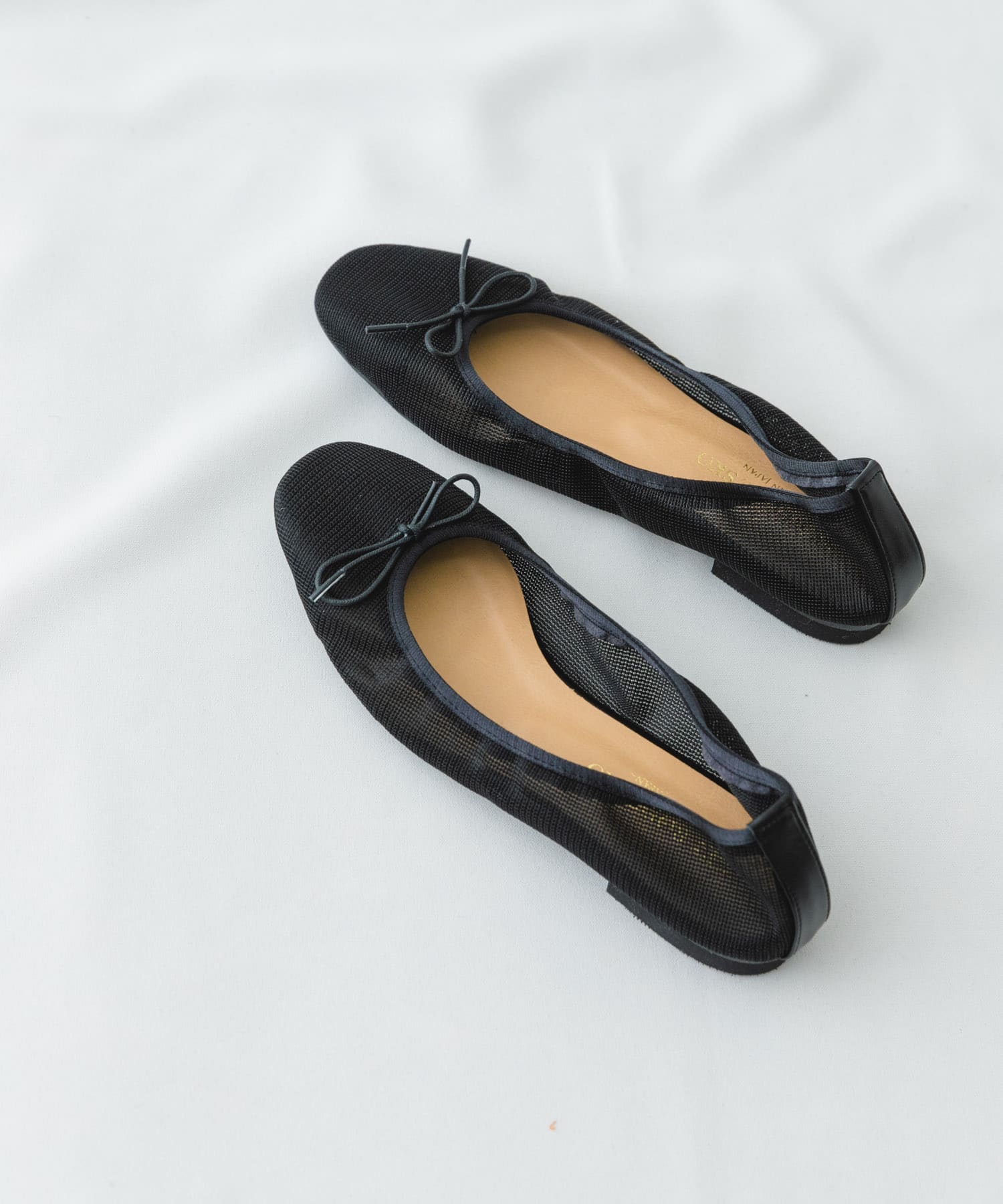 『MADE IN JAPAN』シアーバレエシューズ BLACK 36