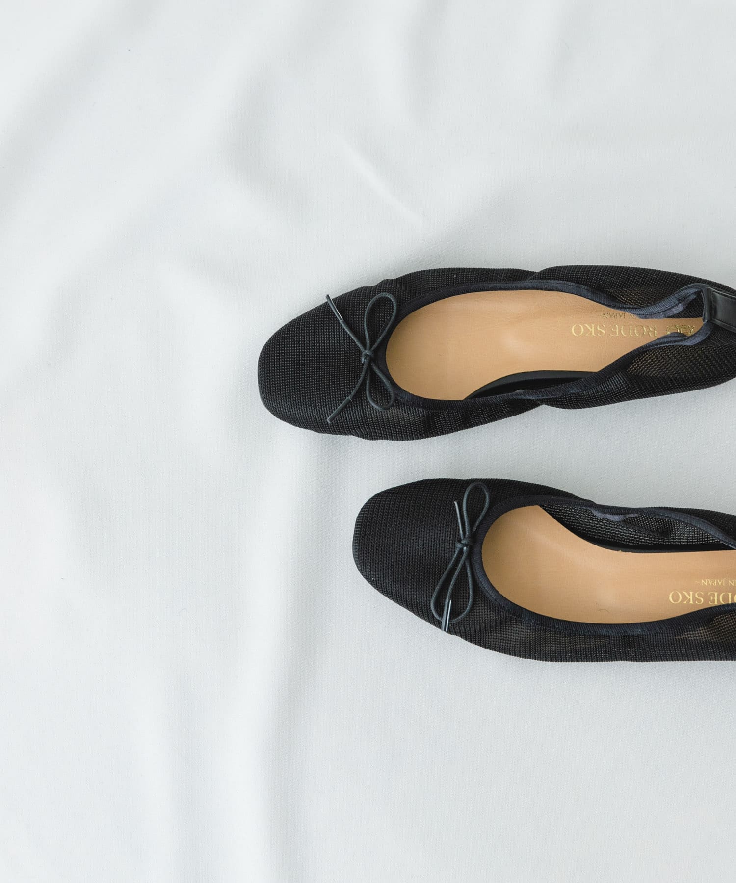 『MADE IN JAPAN』シアーバレエシューズ BLACK 36