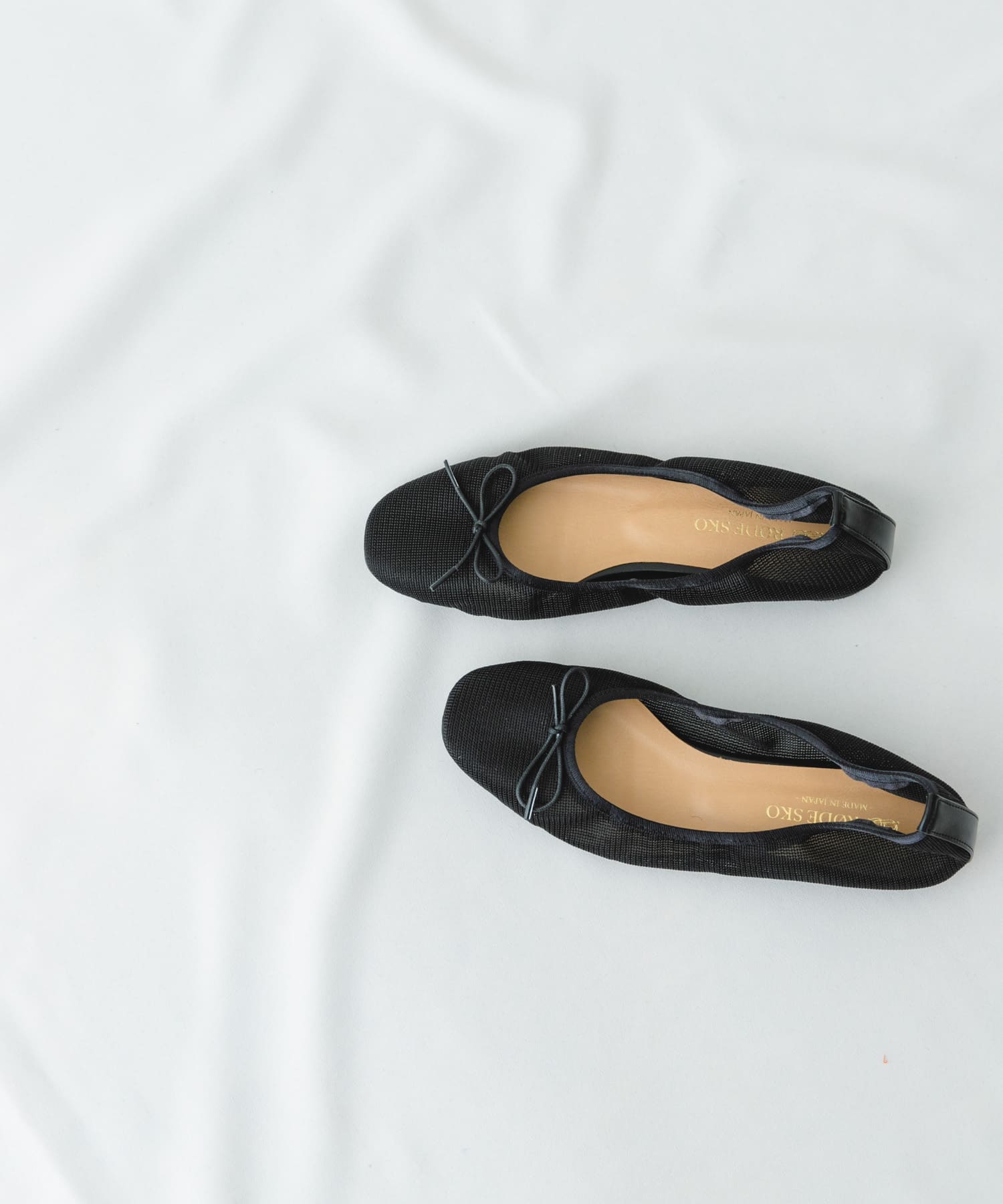『MADE IN JAPAN』シアーバレエシューズ BLACK 36