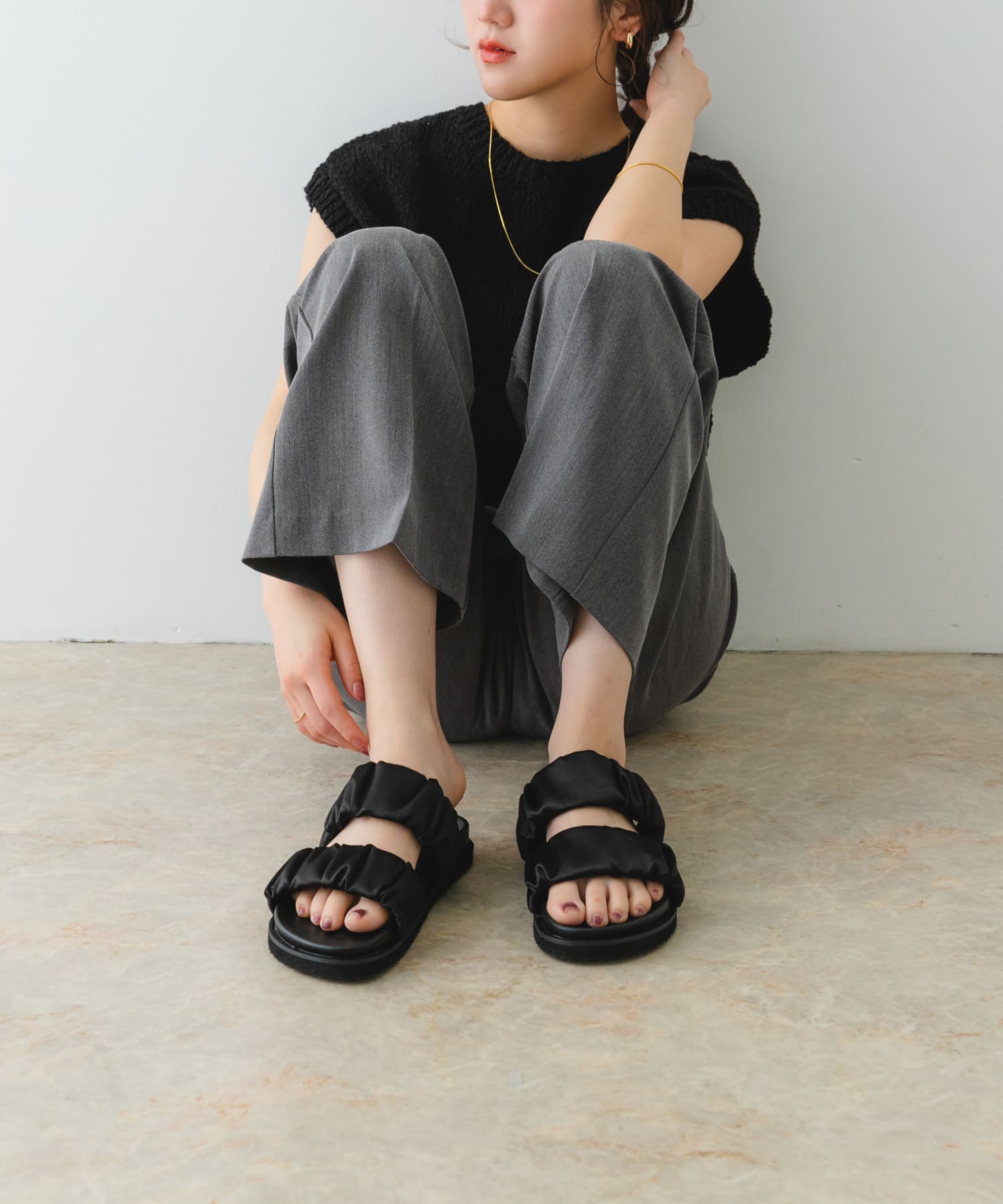 身長：164cm サイズ：38