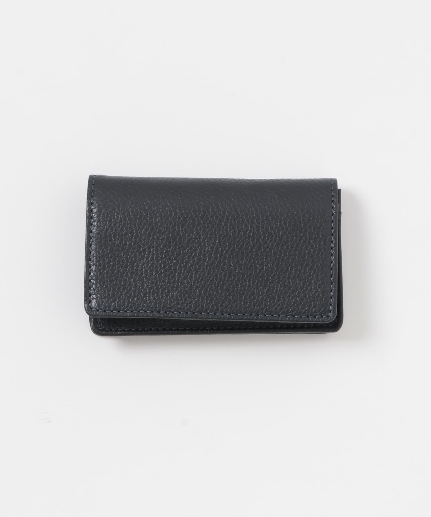 レザーカードケース NAVY one