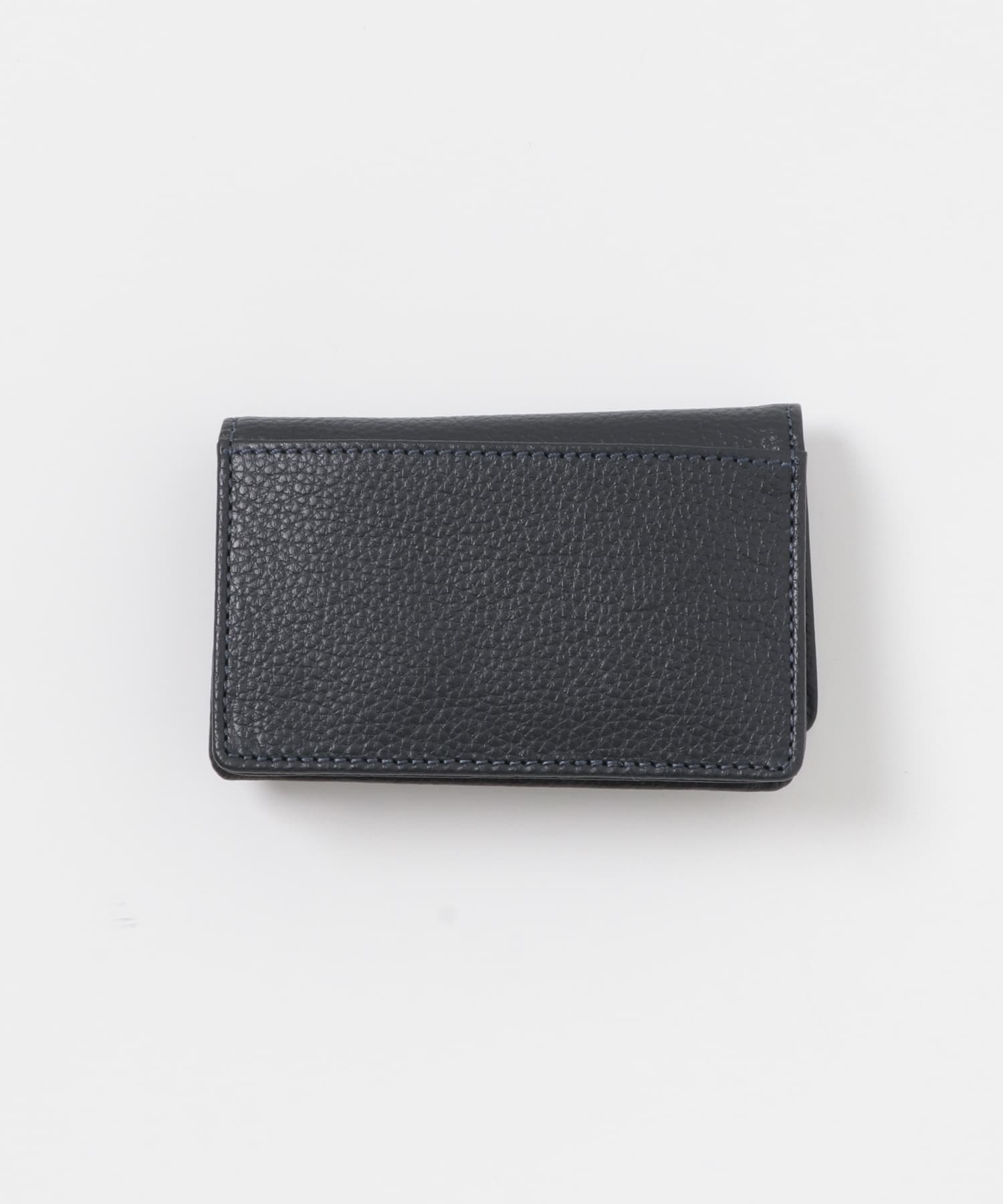 レザーカードケース NAVY one