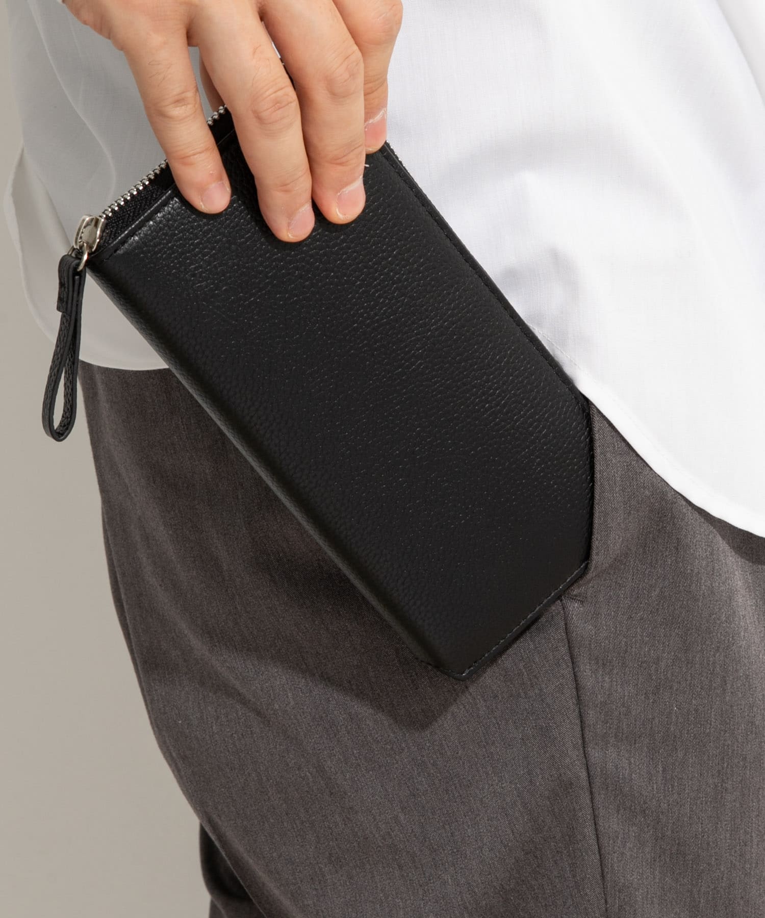 レザーロングウォレット