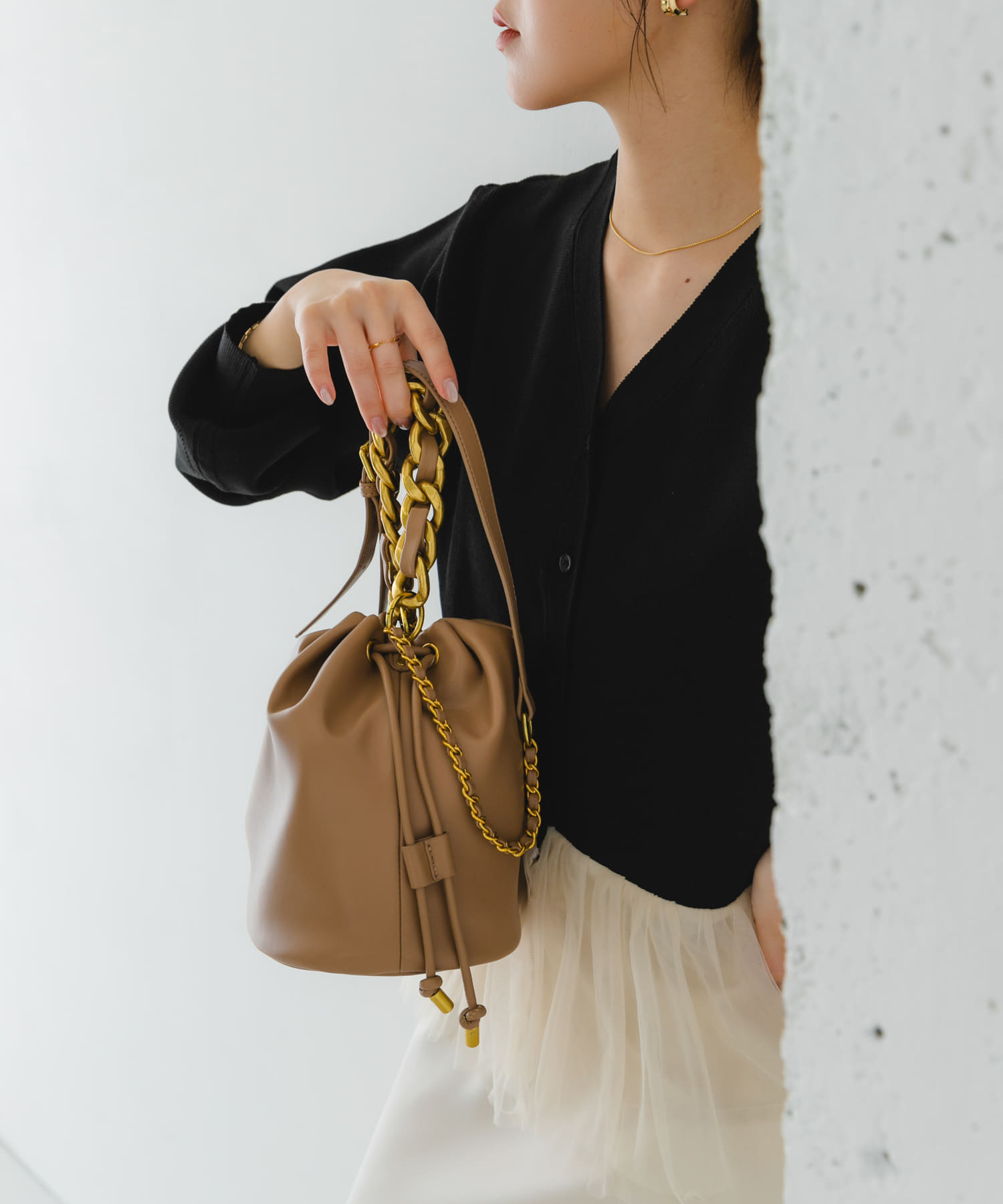 ビッグチェーンバッグ