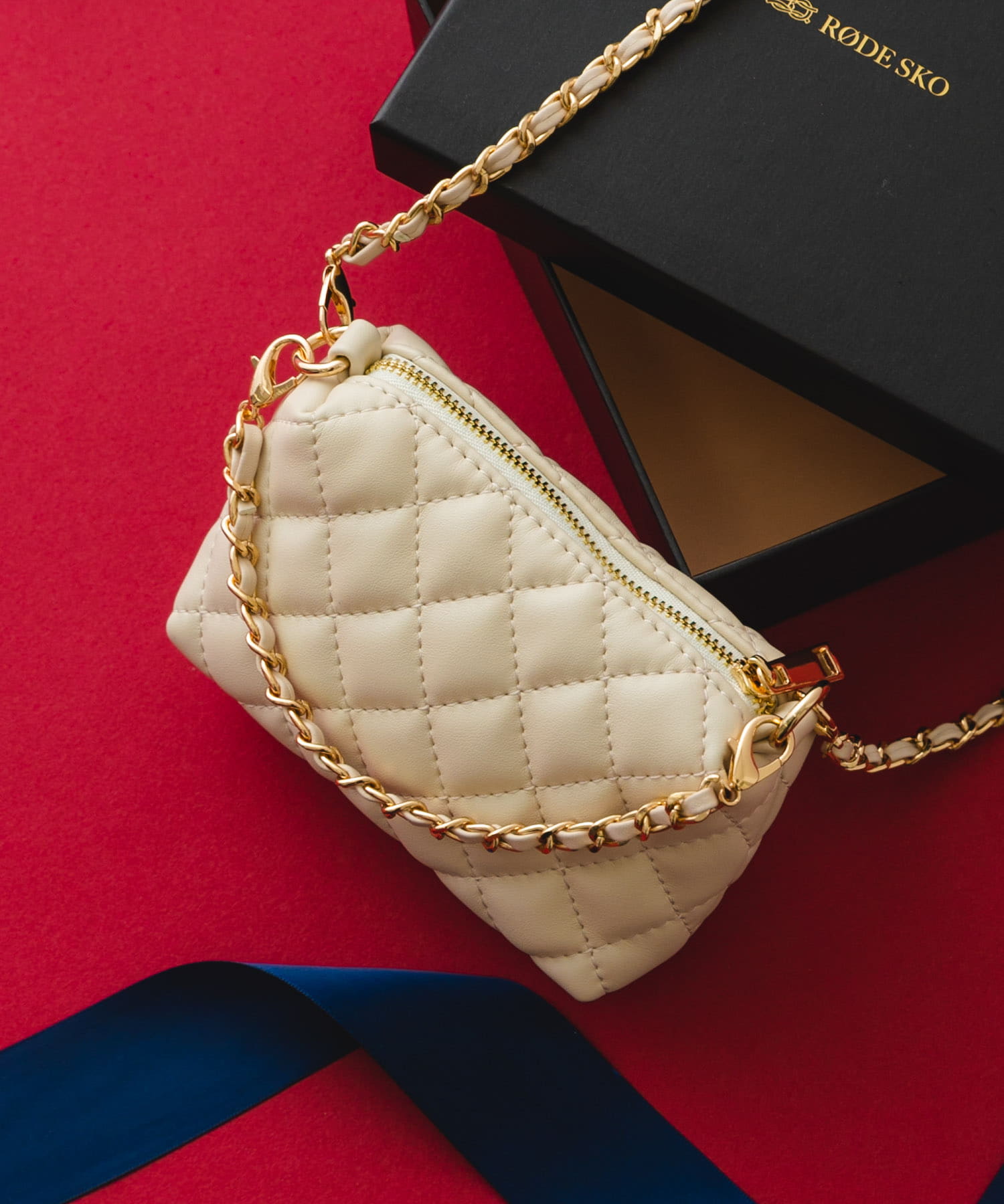 ナノバッグ(キルティングチェーン) WHITE one