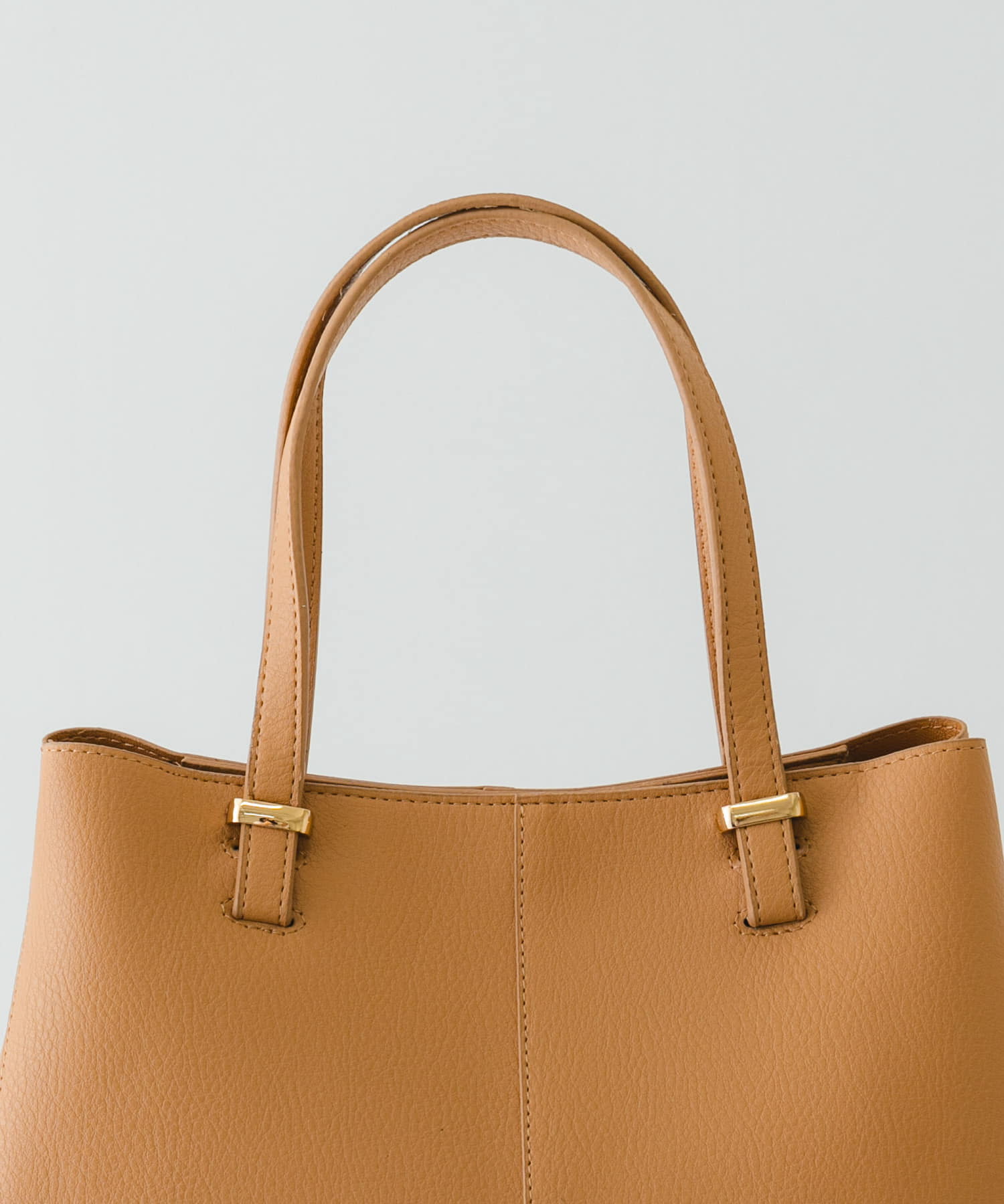 ラウンドミドルバッグ BEIGE one