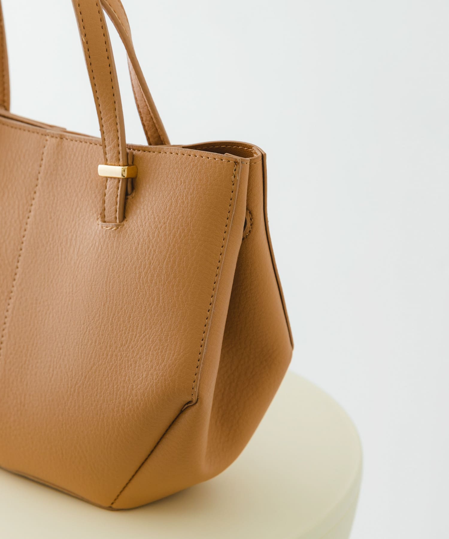 ラウンドミニバッグ BEIGE one