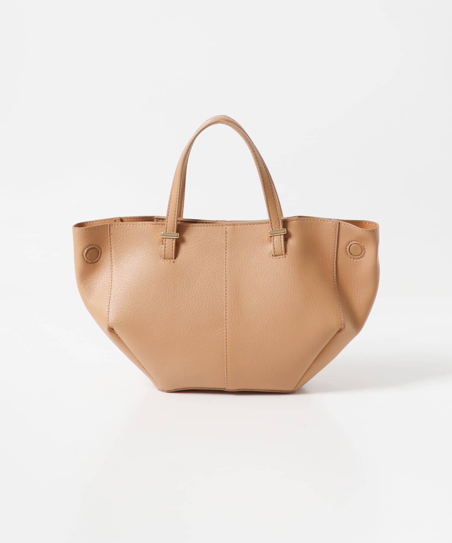 ラウンドミニバッグ BEIGE one