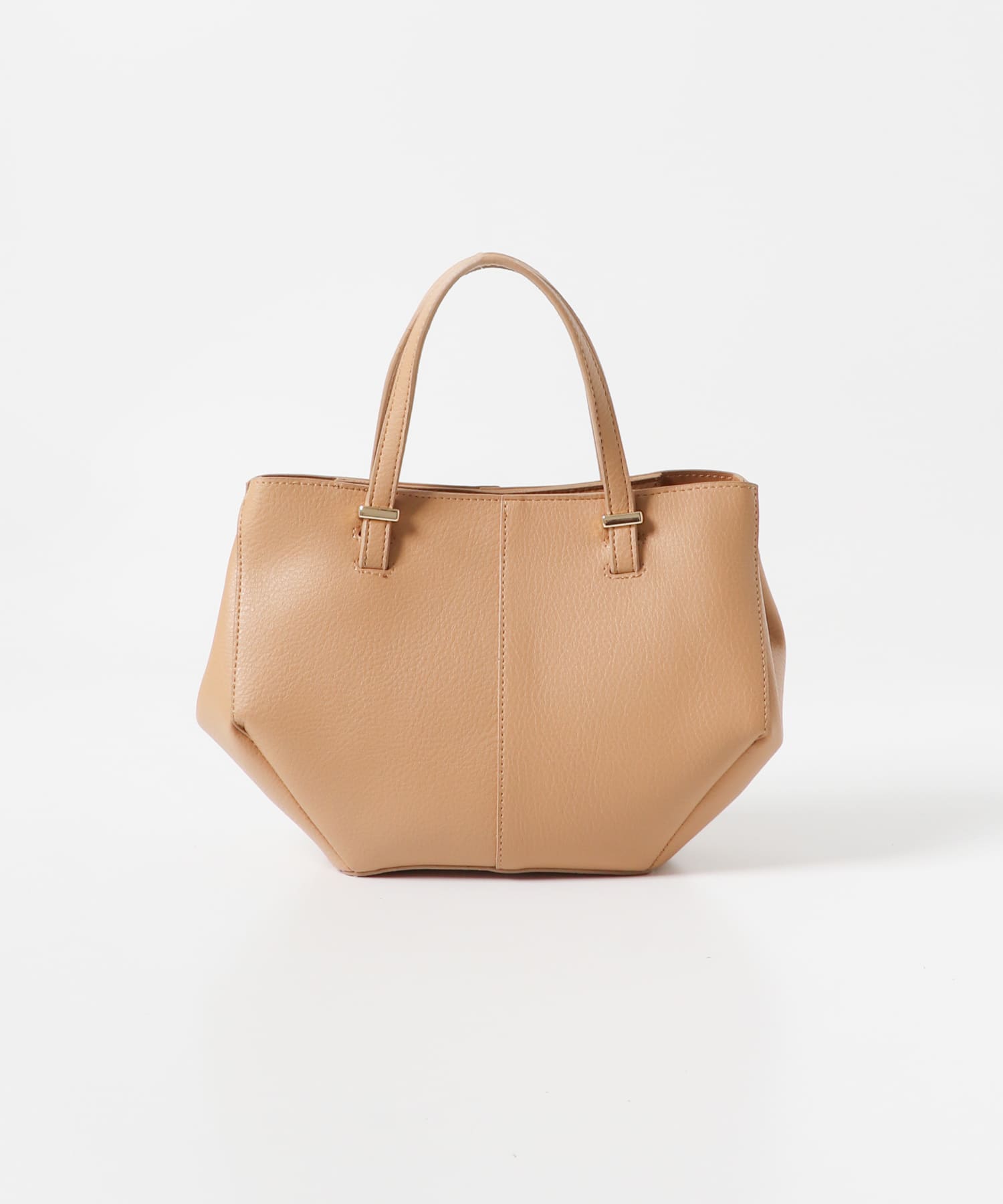 ラウンドミニバッグ BEIGE one