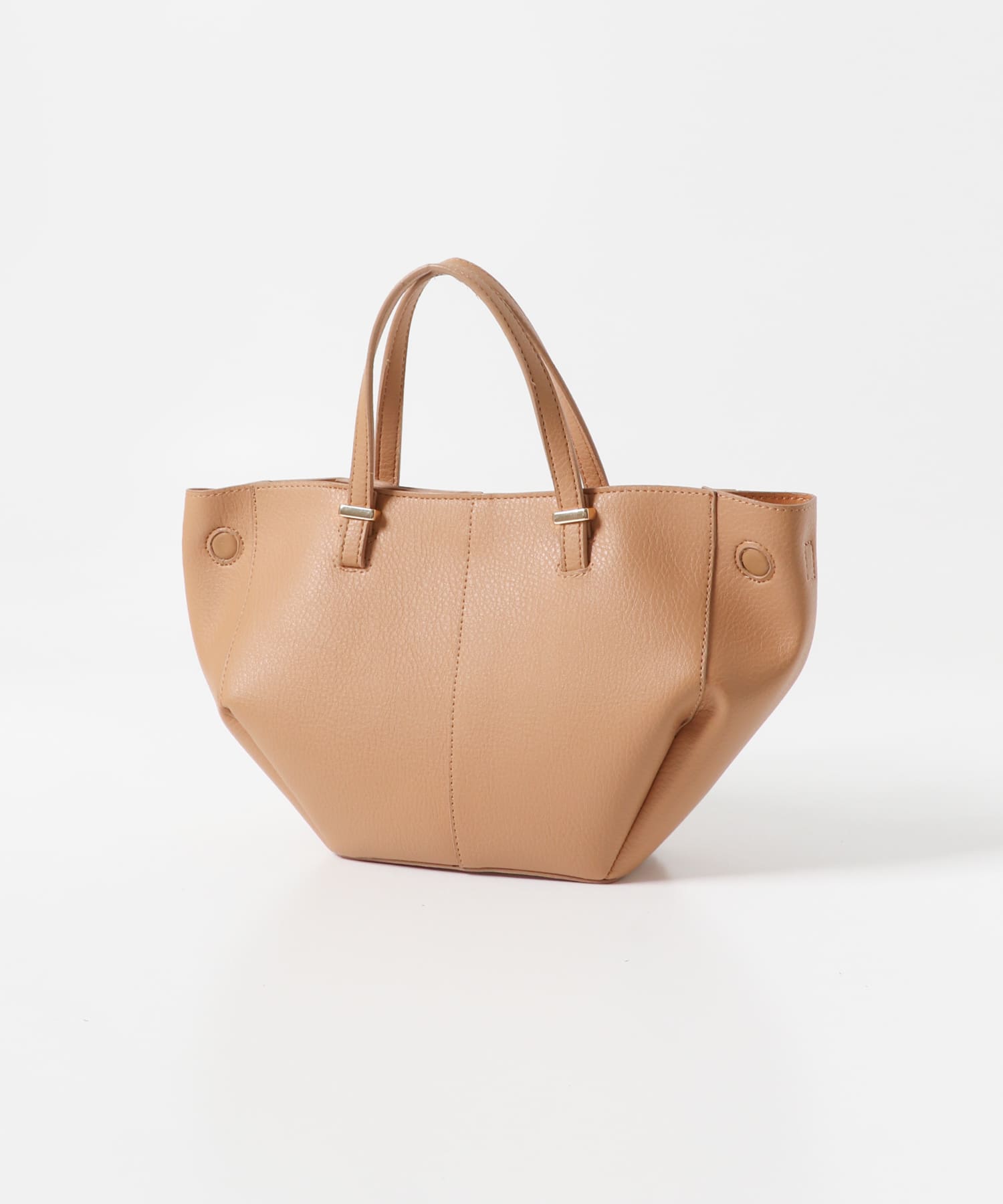 ラウンドミニバッグ BEIGE one