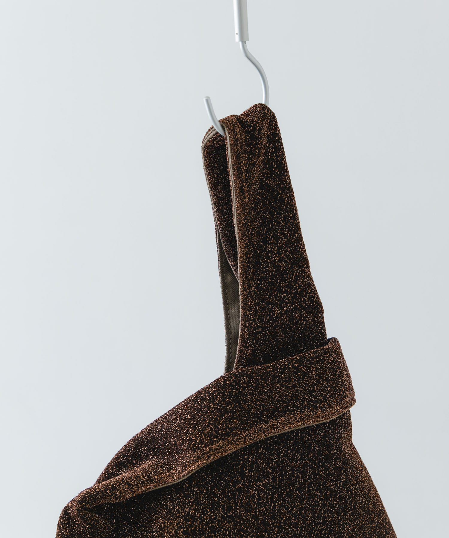 グリッターラメショッパー BROWN one