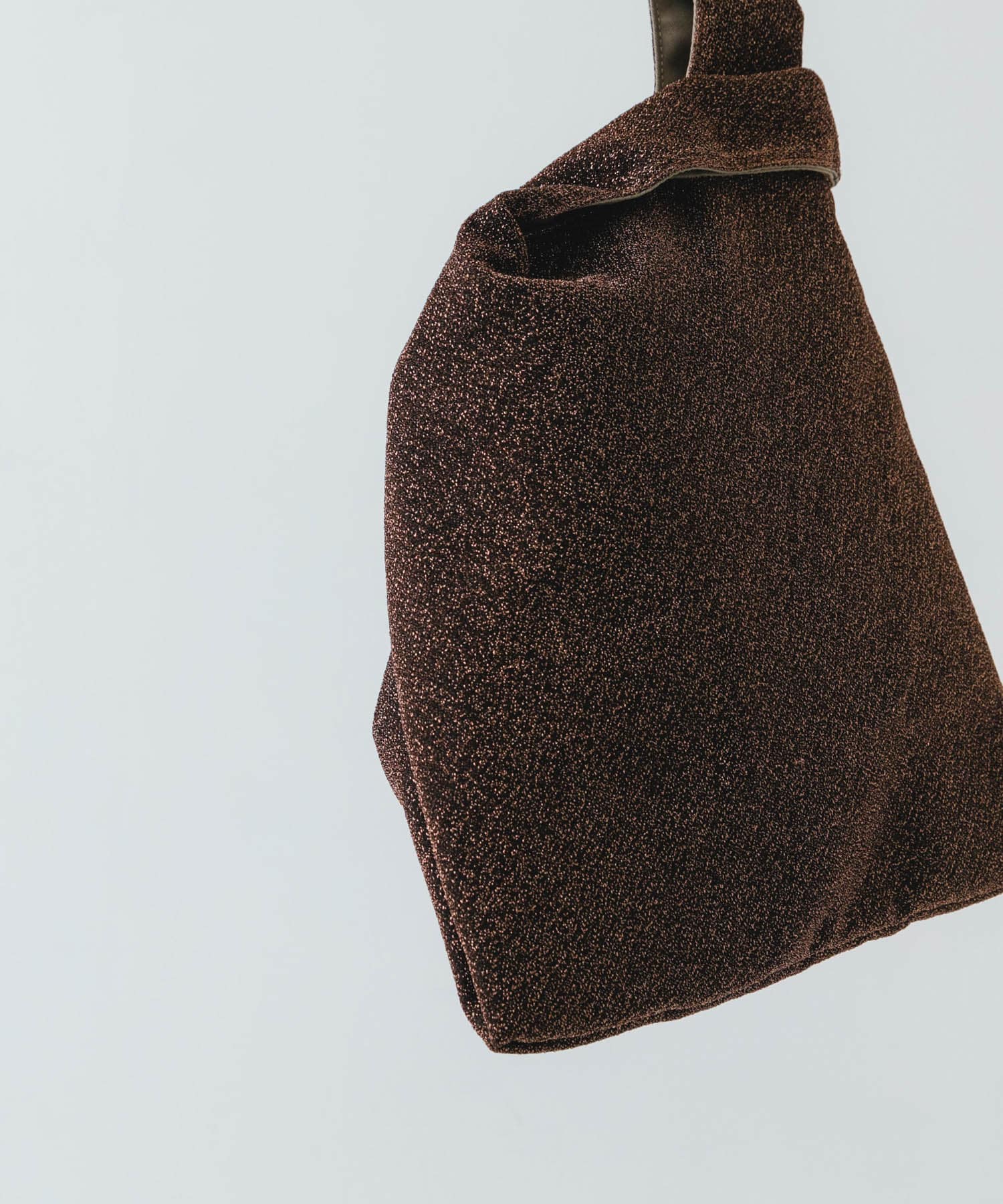 グリッターラメショッパー BROWN one