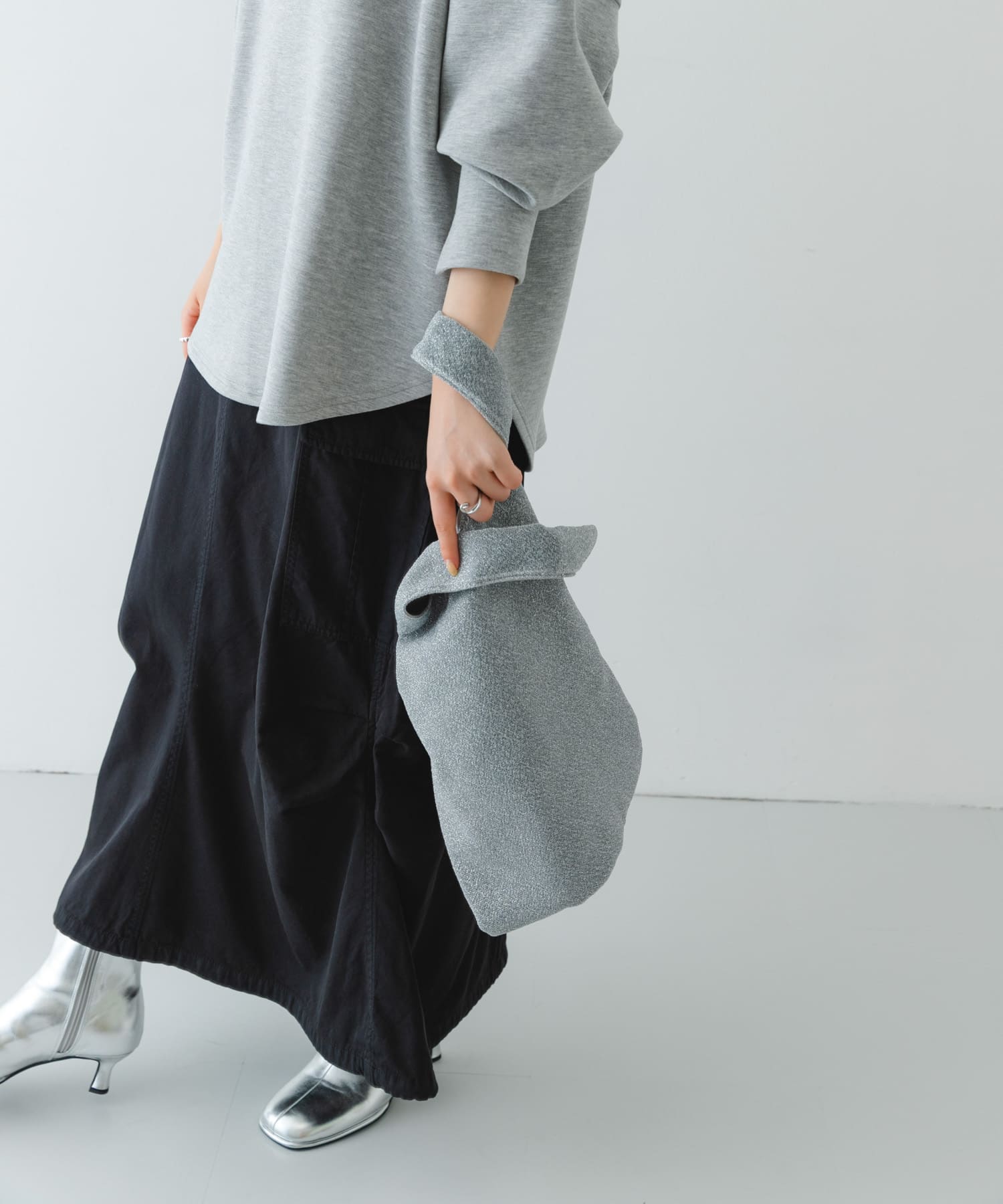 グリッターラメショッパー SILVER one