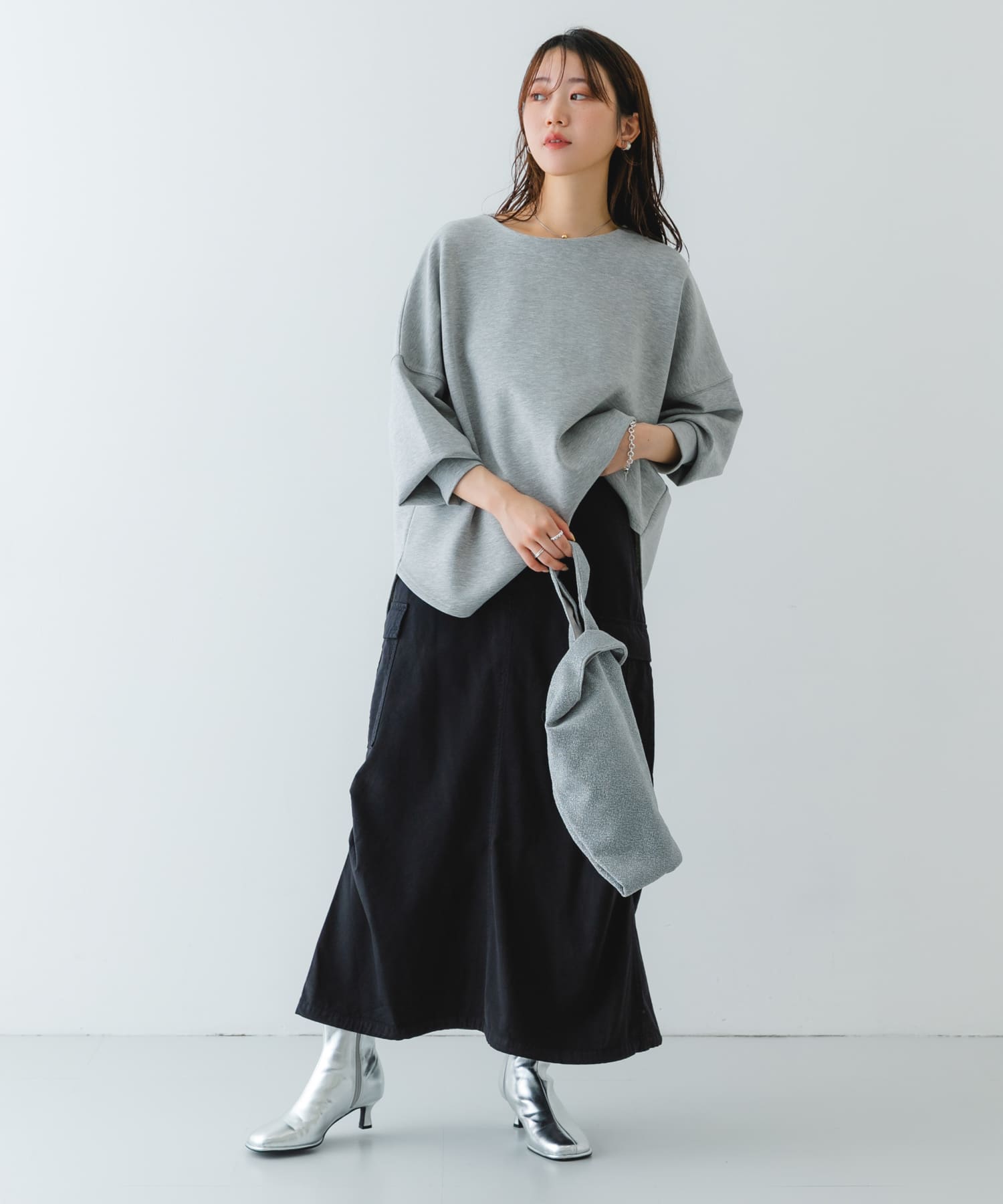 グリッターラメショッパー SILVER one