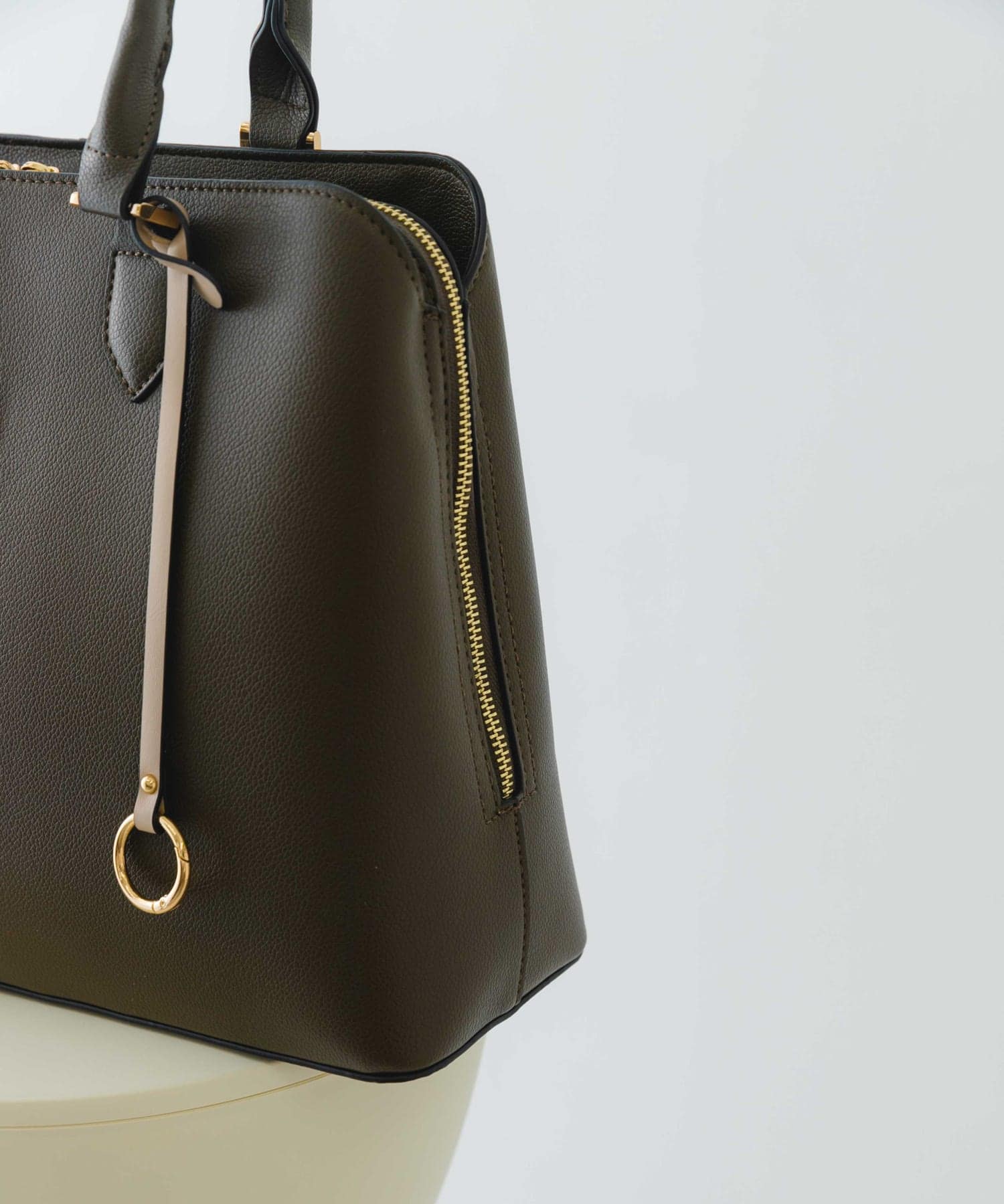 センターステッチトートバッグ TAUPE one